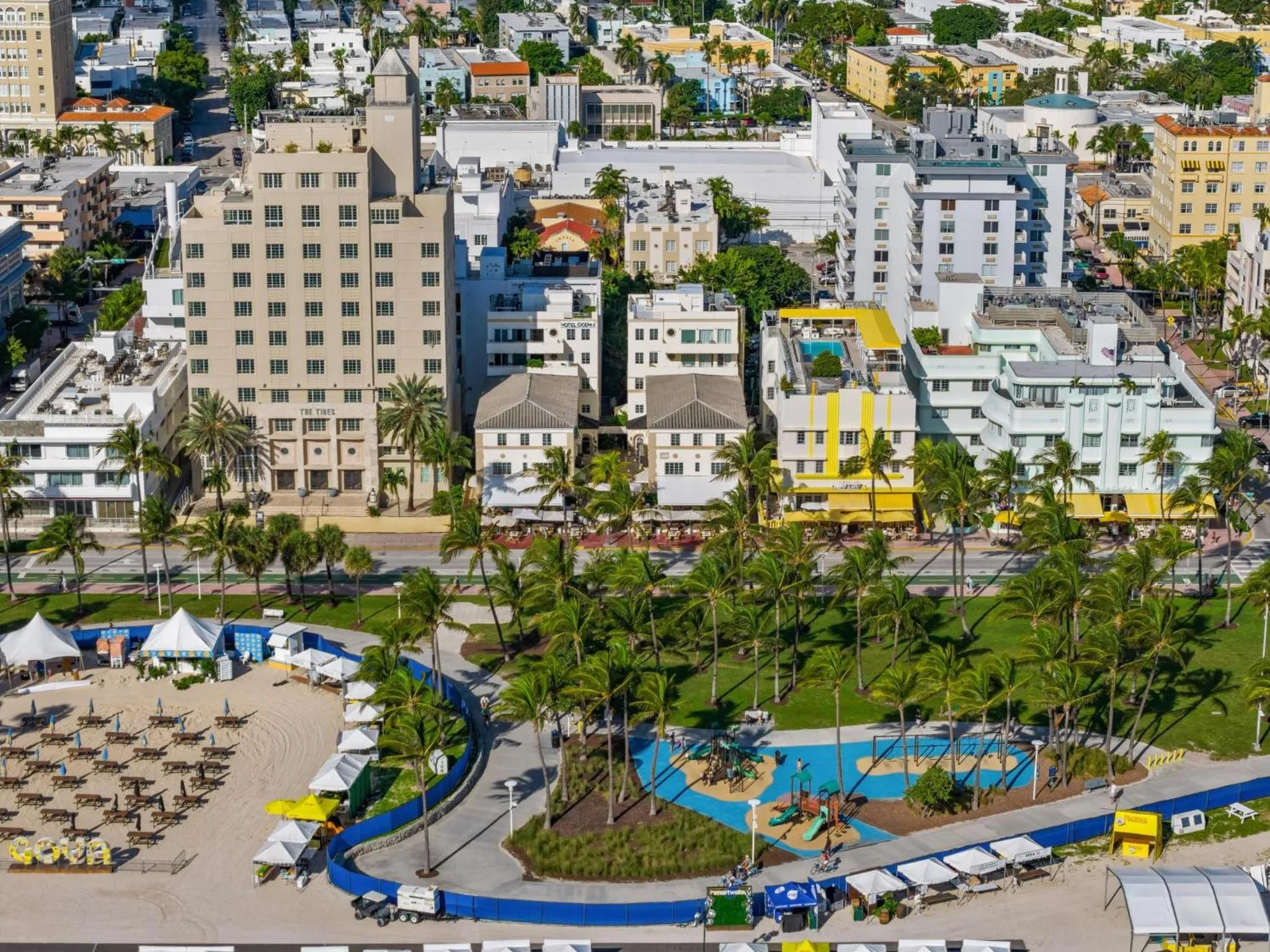 Beach in Hotel Ocean