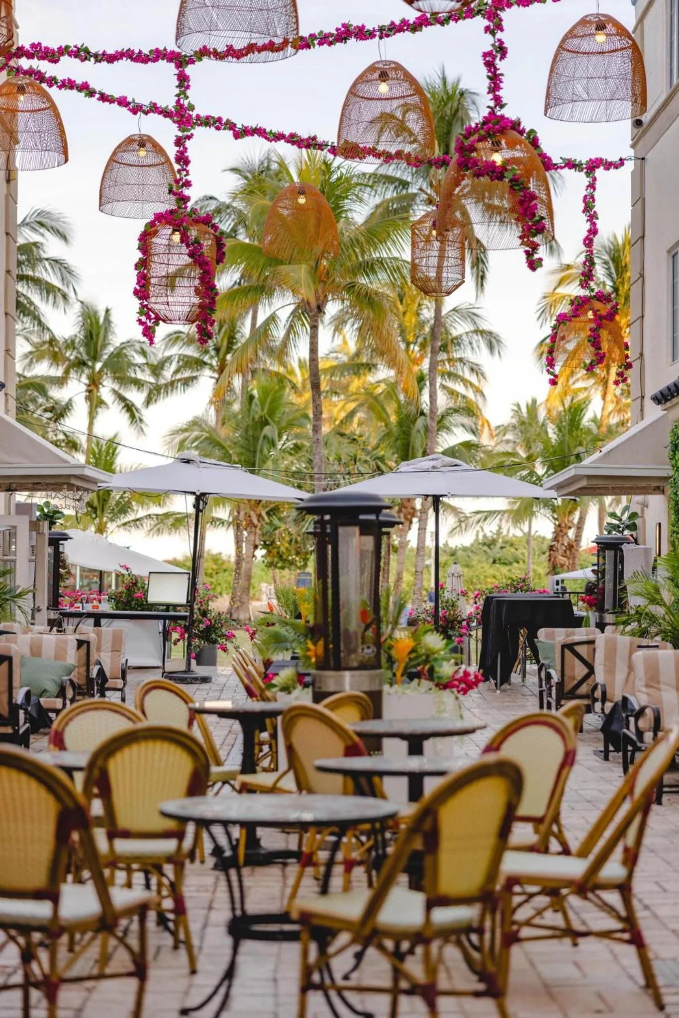 Patio in Hotel Ocean