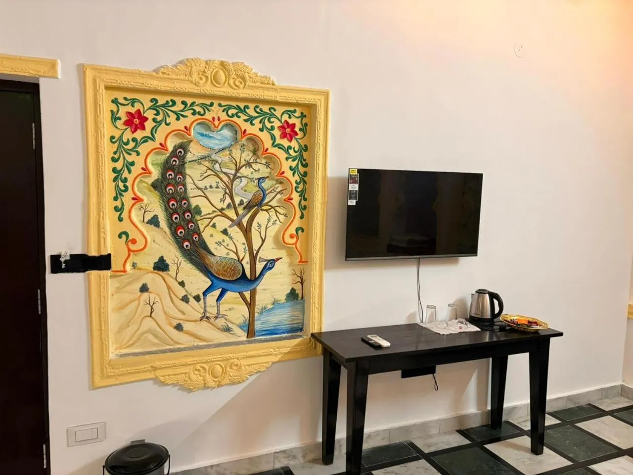 Bedroom in Hotel Ushaan Haveli