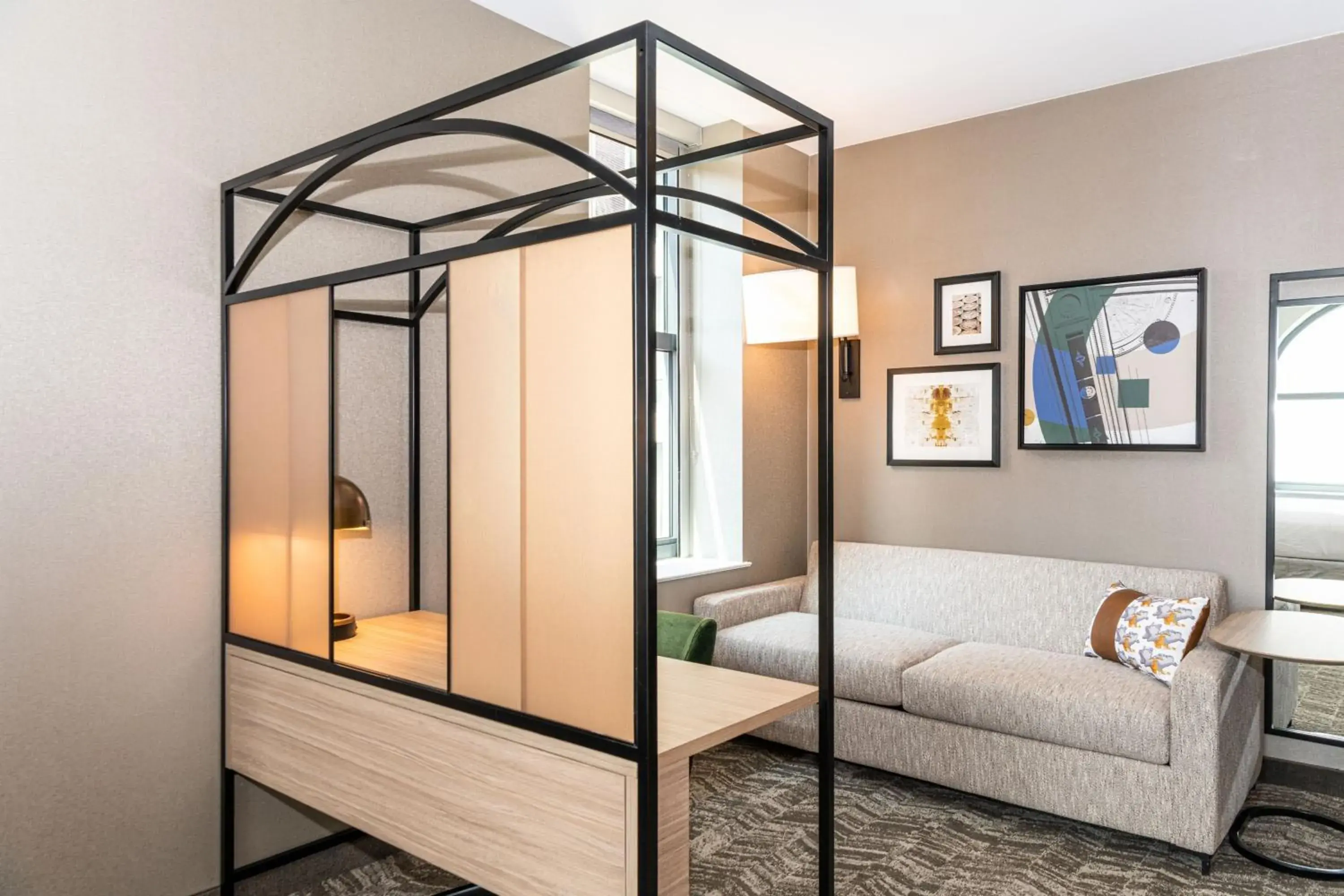 King Suite with Sofa Bed in SpringHill Suites by Marriott Baltimore Downtown Convention Center Area King Suite with Sofa Bed in SpringHill Suites by Marriott Baltimore Downtown Convention Center Area