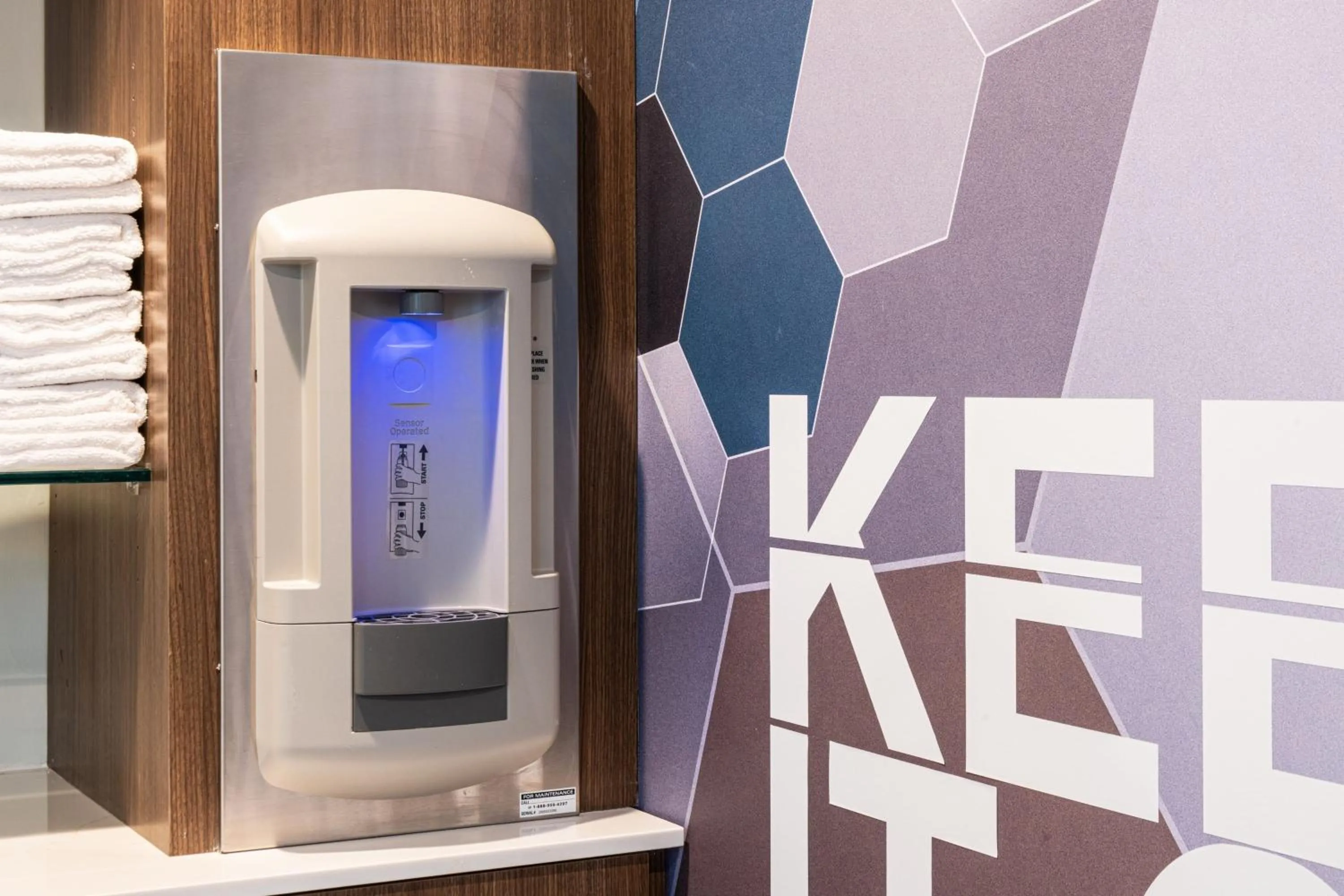 Fitness centre/facilities in SpringHill Suites by Marriott Baltimore Downtown Convention Center Area