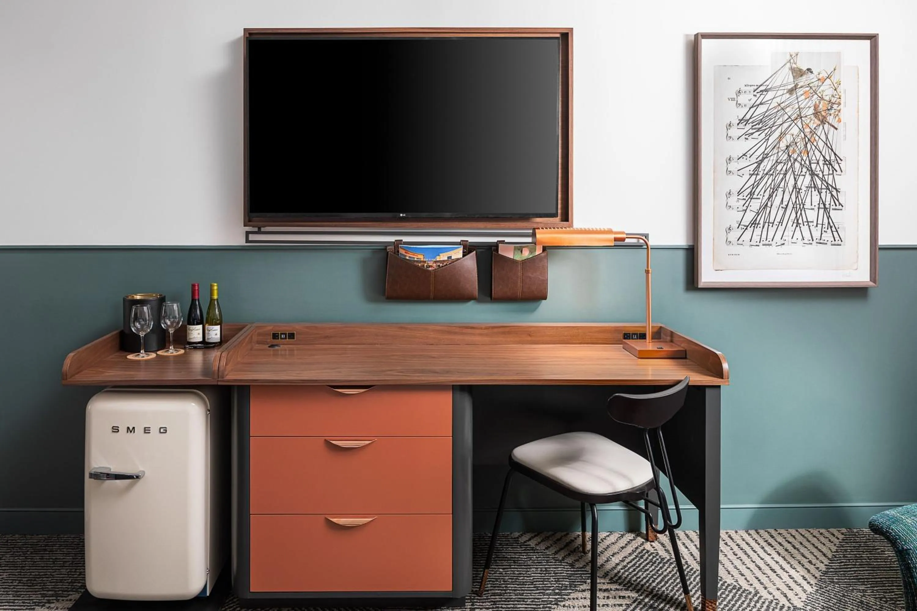 Bedroom in Hotel Forty Five, Macon, a Tribute Portfolio Hotel