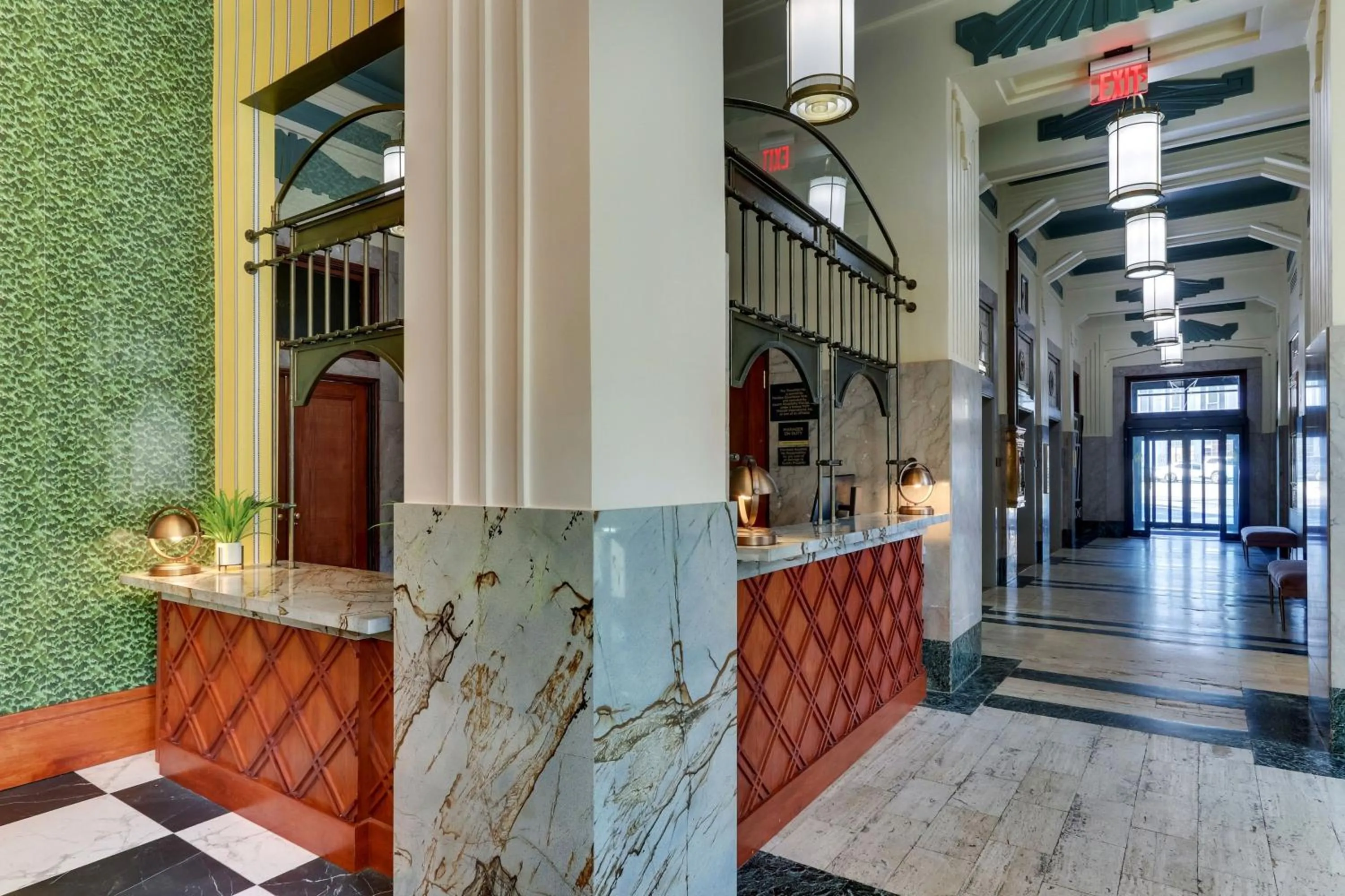 Lobby or reception in The Threefoot Hotel, Meridian, a Tribute Portfolio Hotel