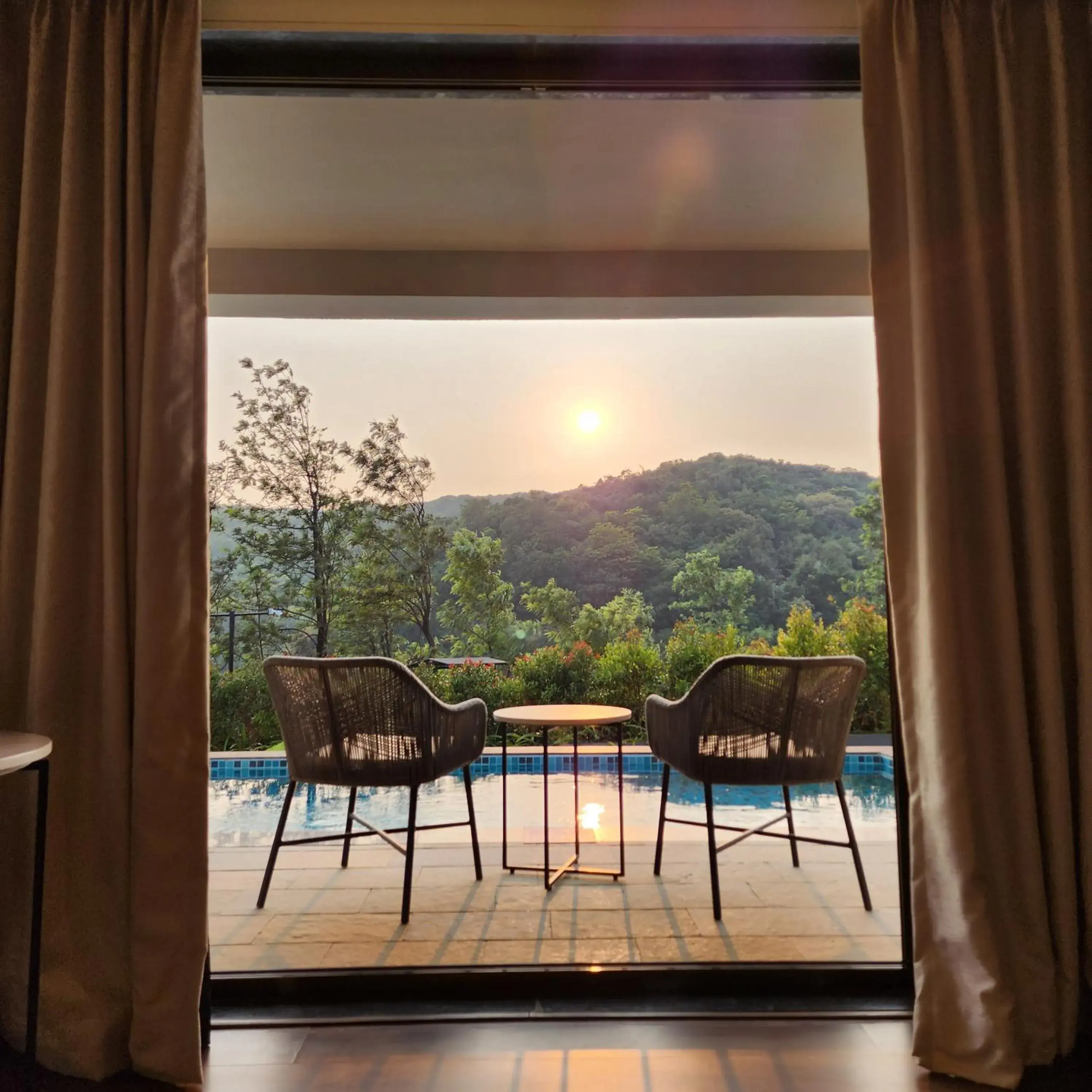 One-Bedroom King Villa with Patio and Valley View - Club Level in Courtyard by Marriott Mahabaleshwar One-Bedroom King Villa with Patio and Valley View - Club Level in Courtyard by Marriott Mahabaleshwar