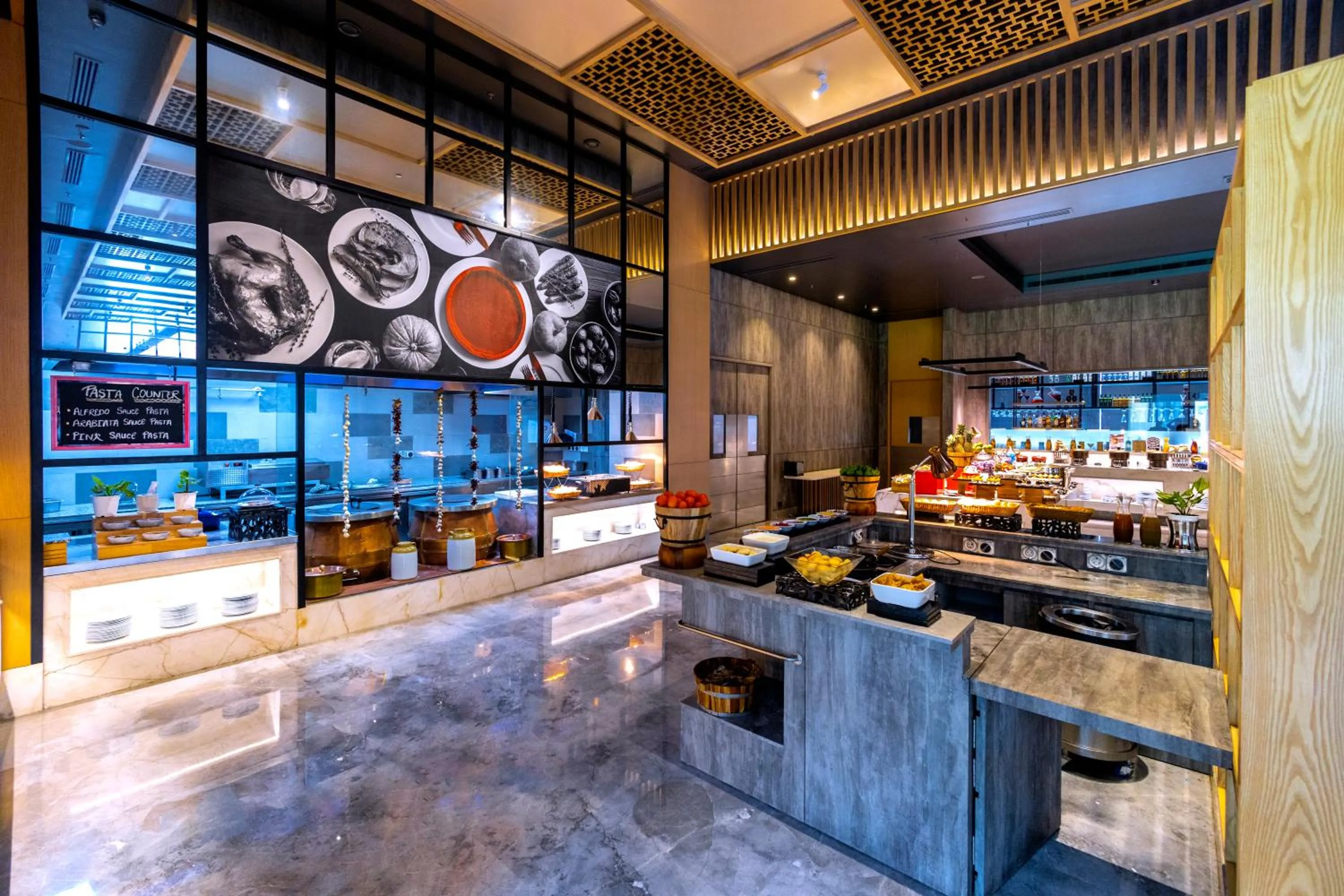 Restaurant/places to eat in Radisson RED Chandigarh Mohali