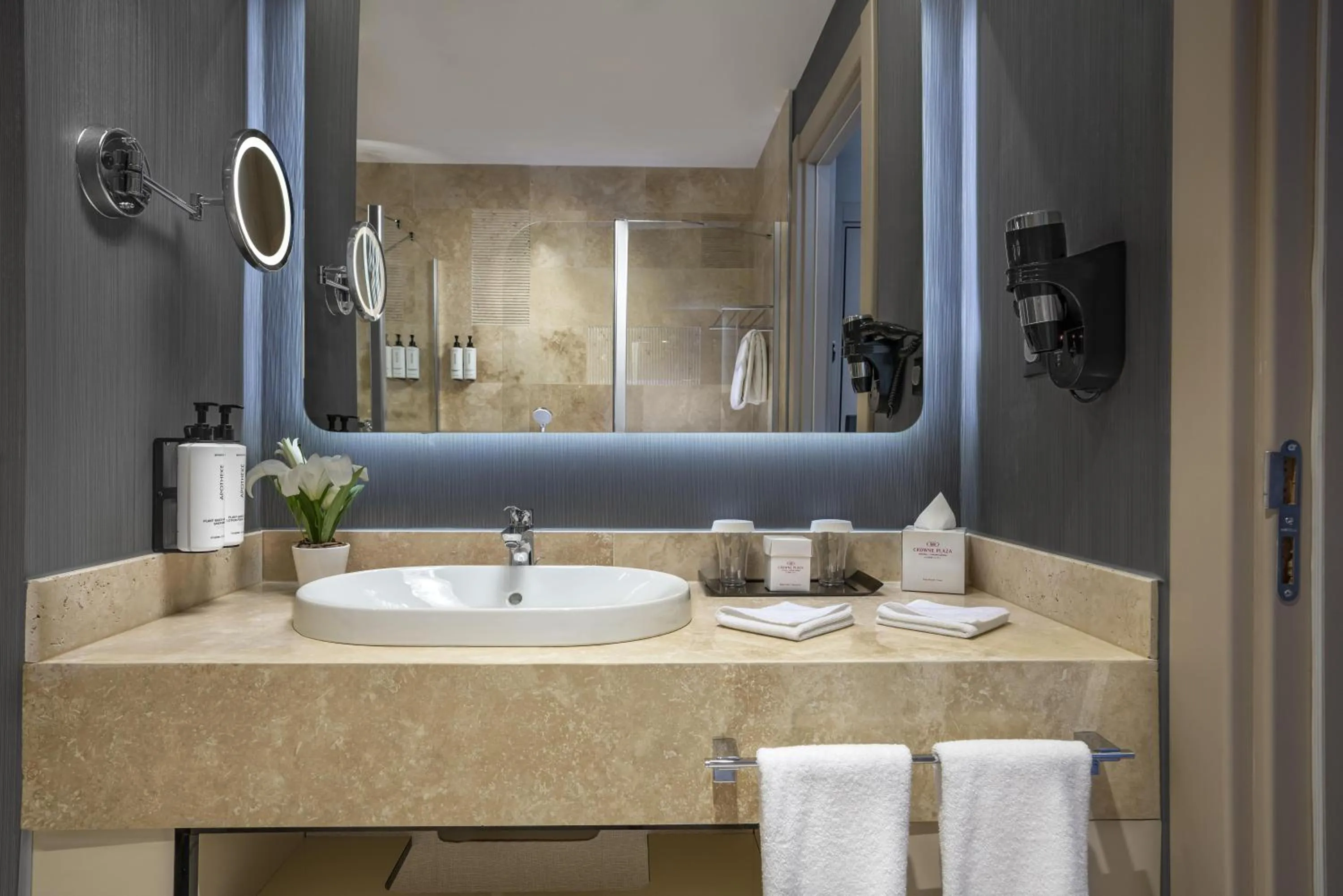 Bathroom in Crowne Plaza Istanbul Tuzla Viaport Marina by IHG