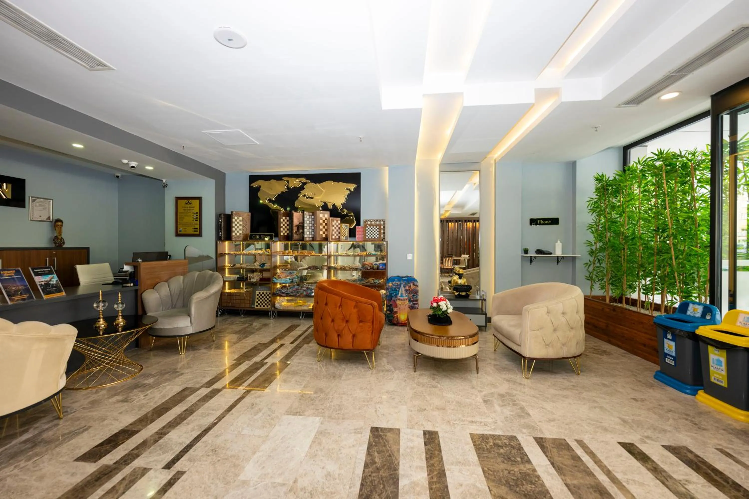 Lobby or reception in Litros Hotel & Spa