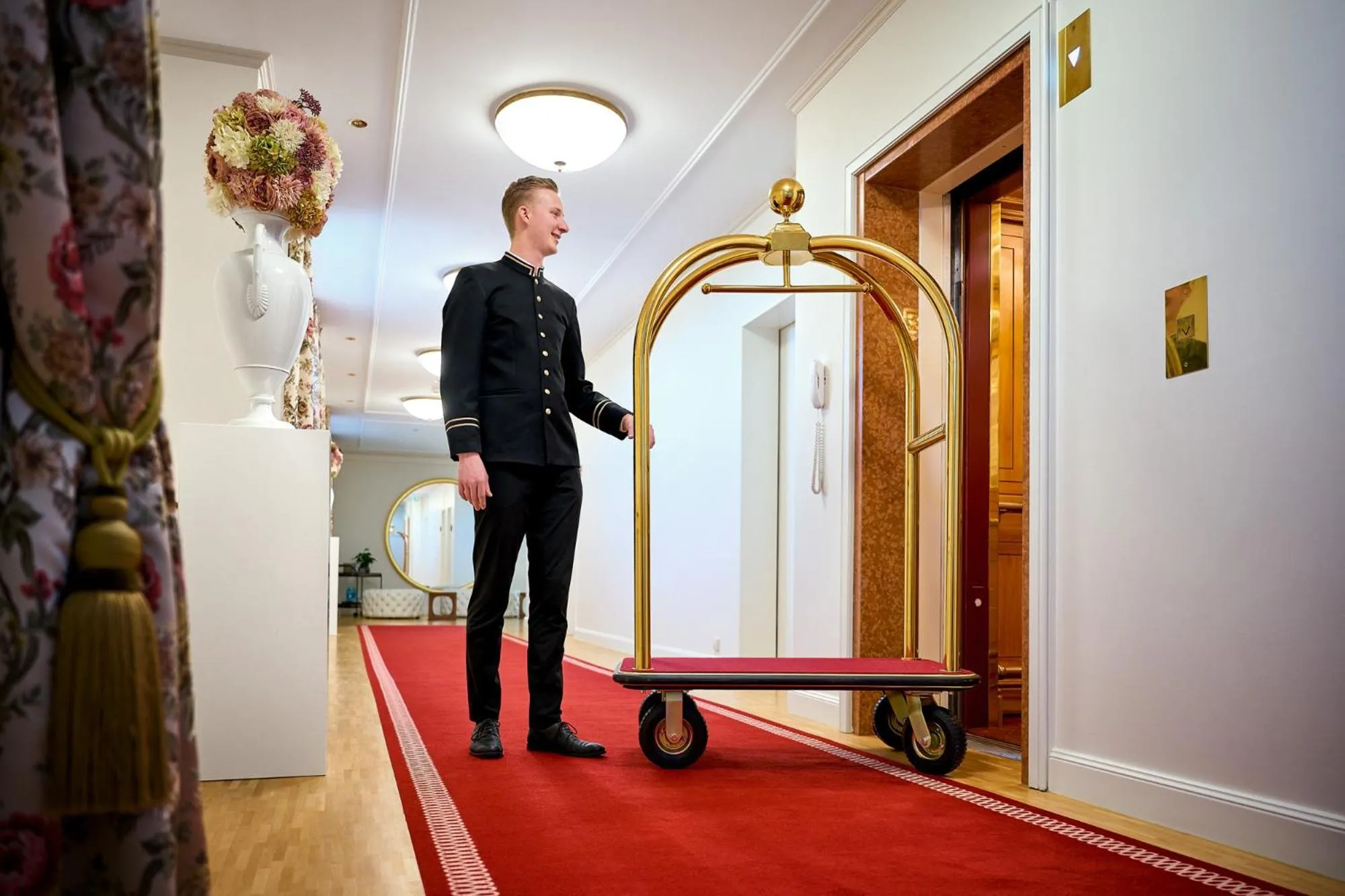 room service in Parkhotel Gütersloh