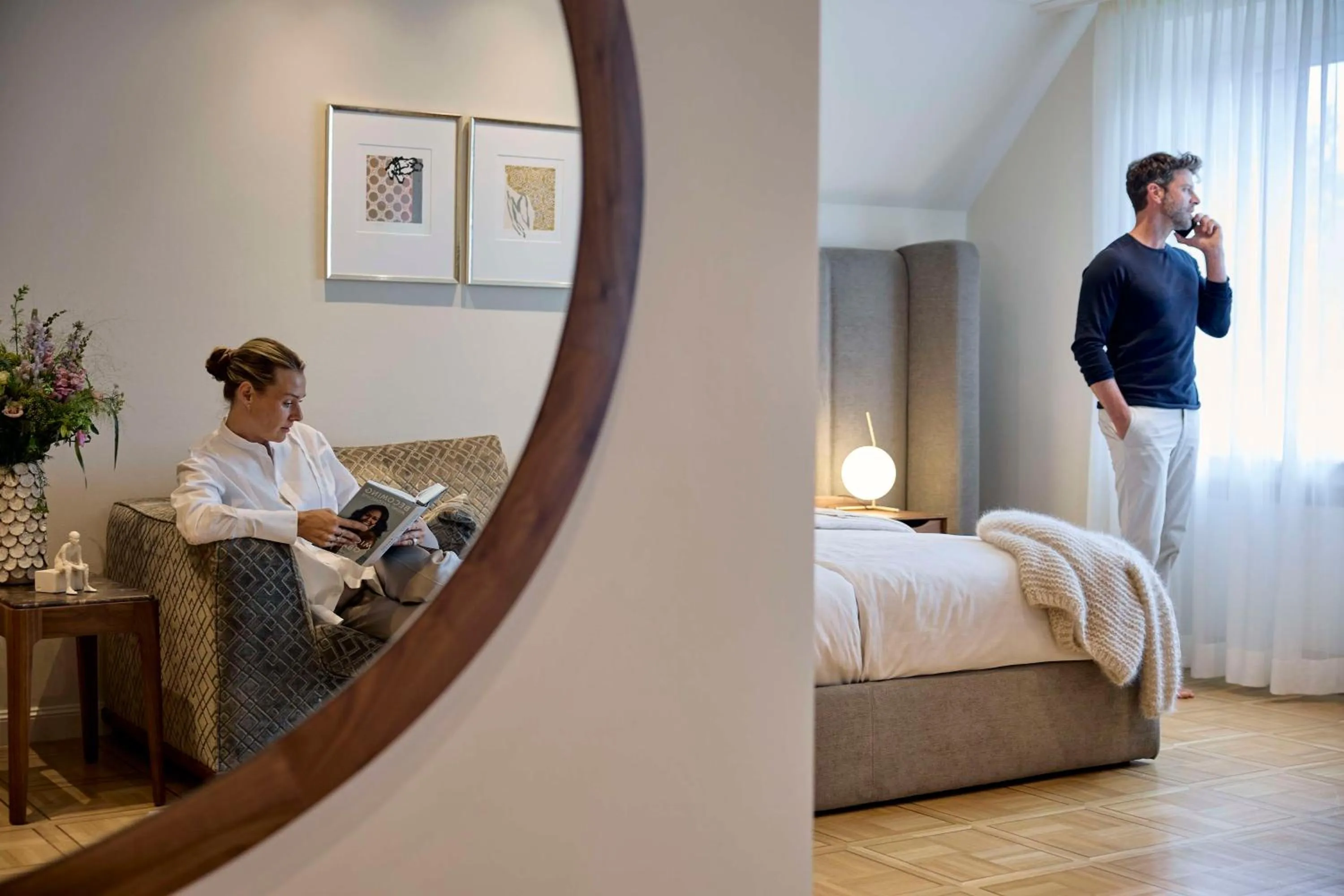 Bedroom, Bed in Parkhotel Gütersloh