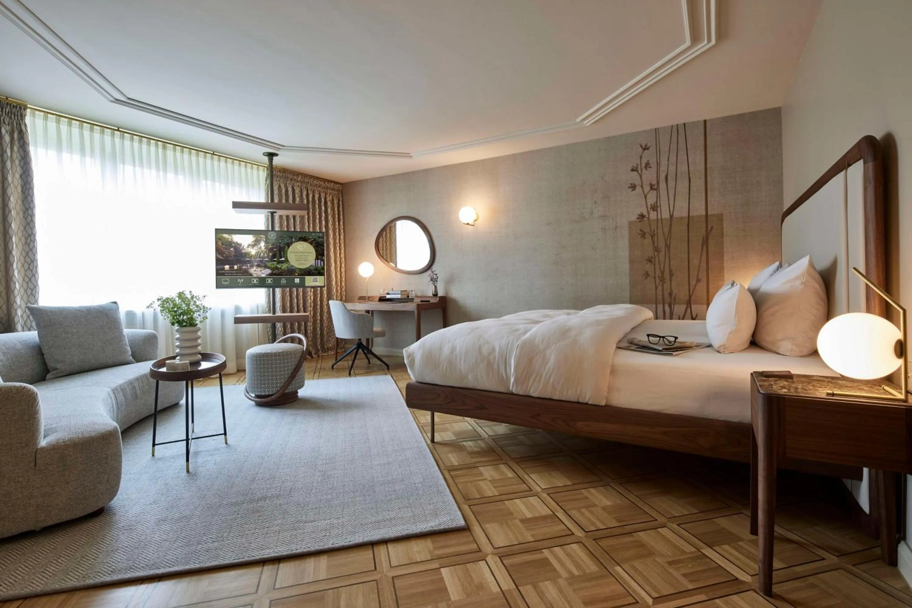 Bedroom, Bed in Parkhotel Gütersloh