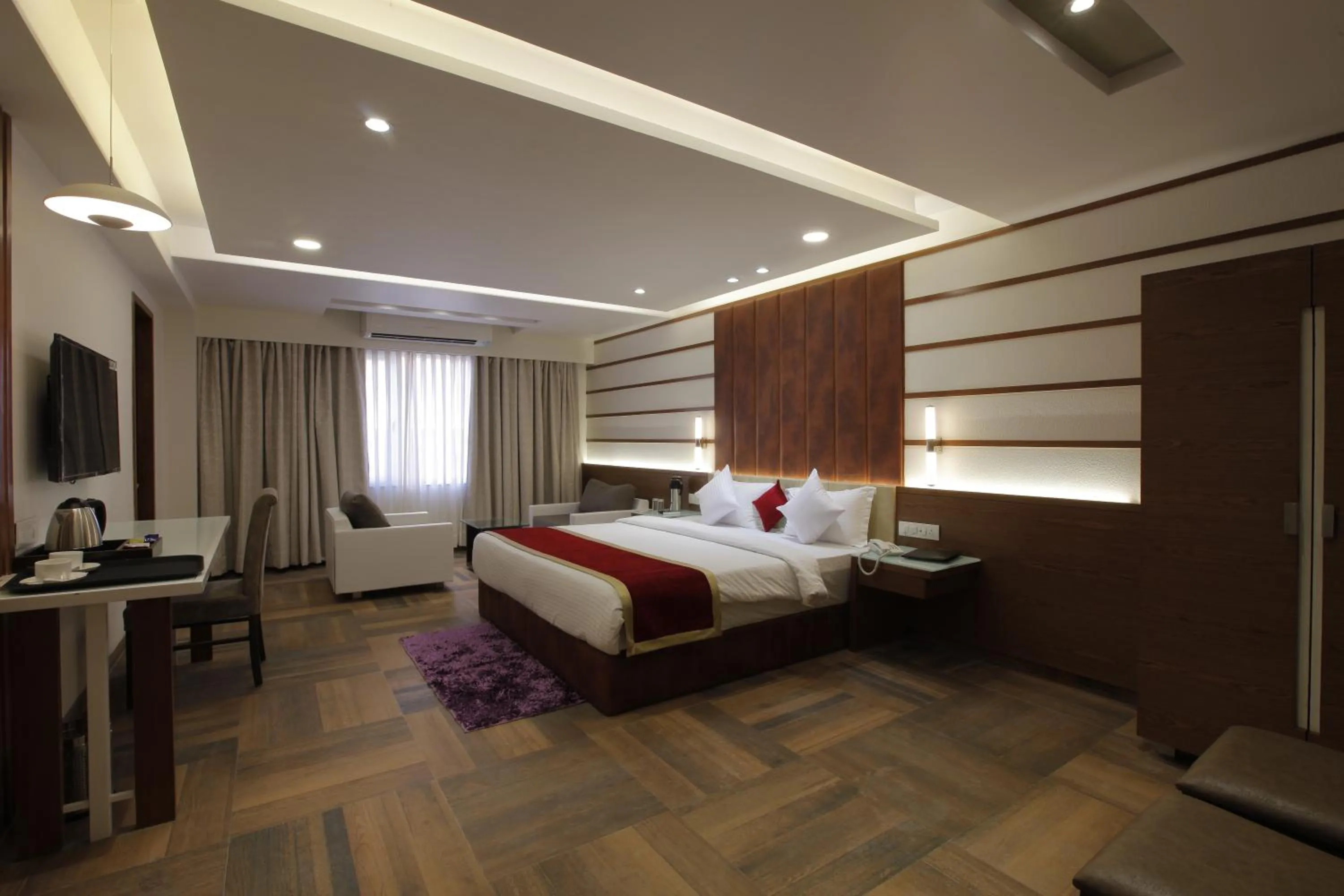 Photo of the whole room, Bed in HOTEL THE LOTUS PARK