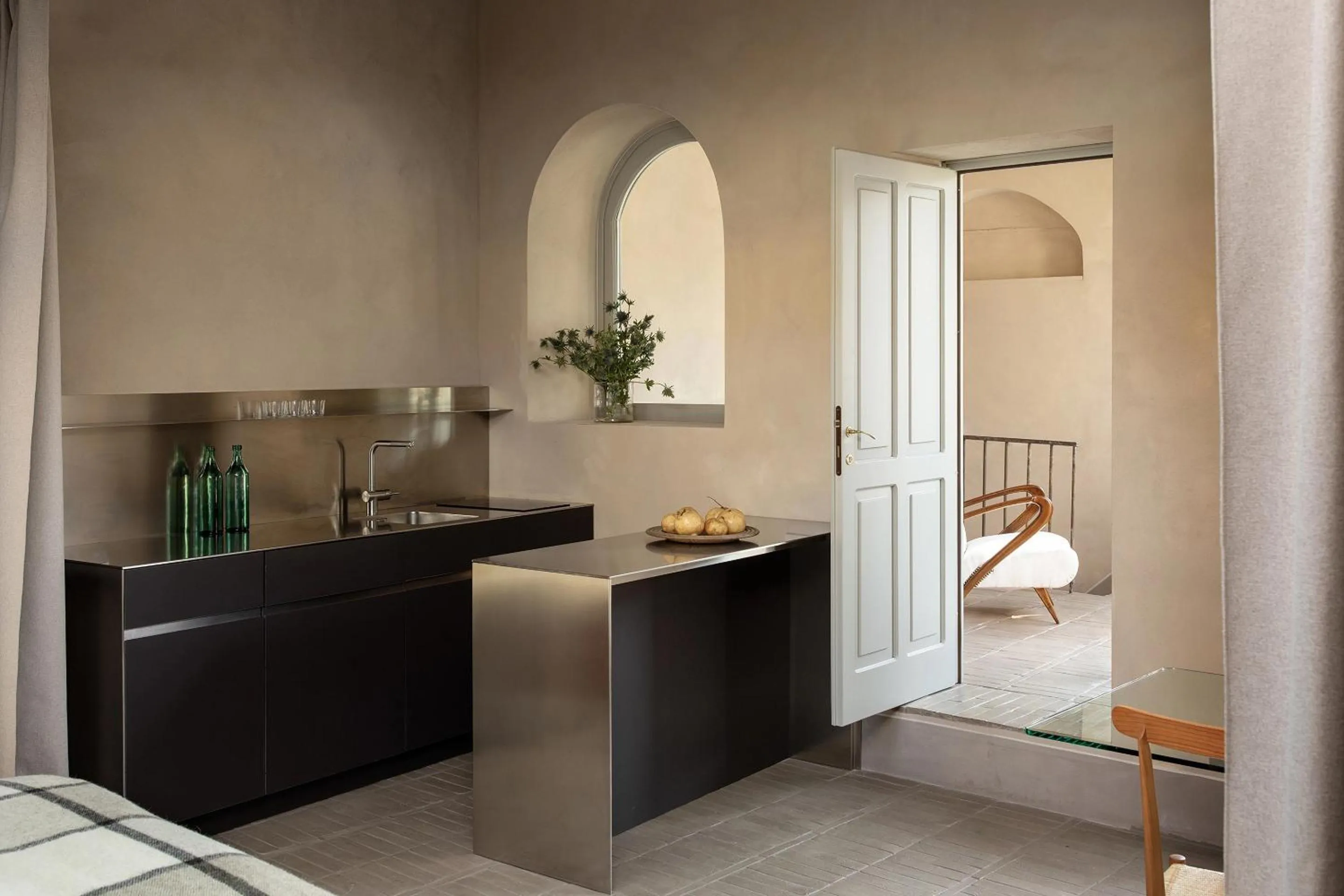 Kitchen or kitchenette in Locanda La Concia