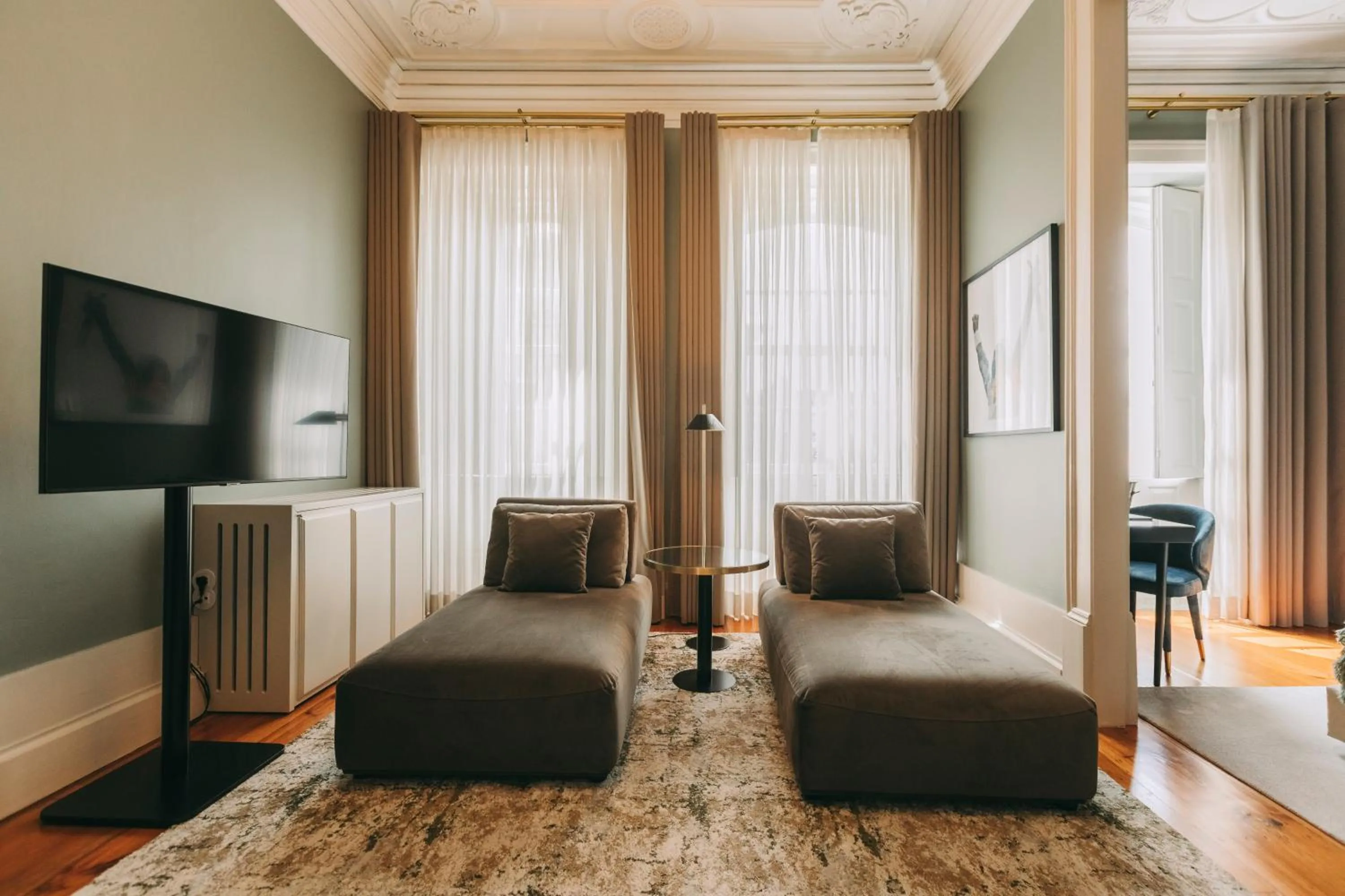 Living room in Torel Royal Court