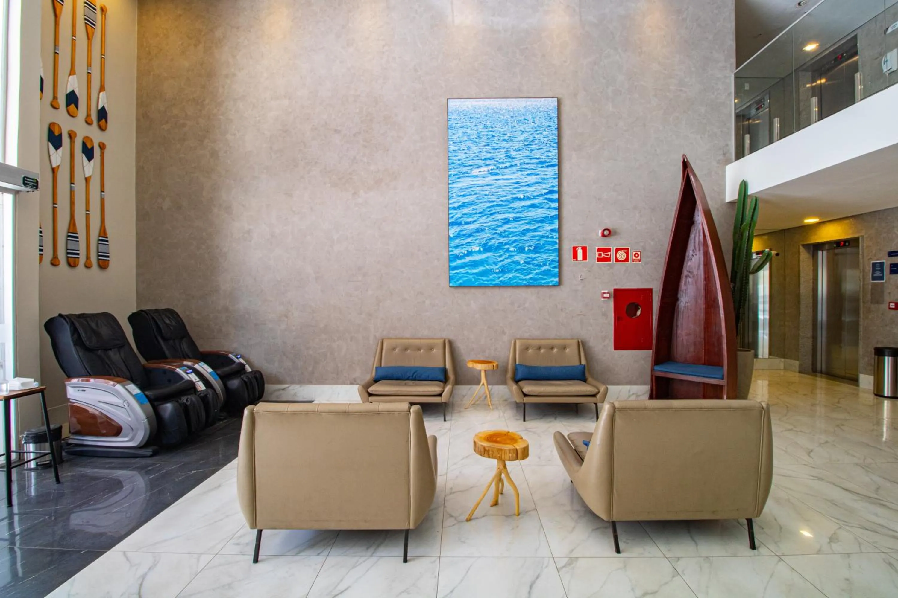 Lobby or reception in Acqua Inn Maceió Ponta Verde