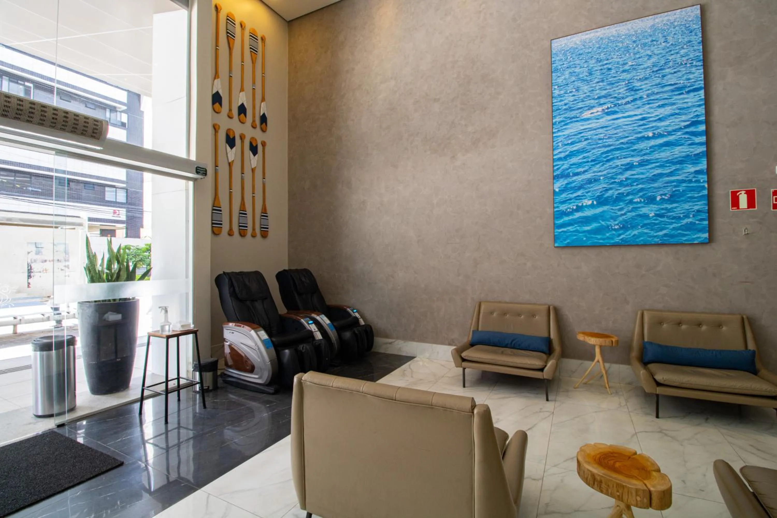 Lobby or reception in Acqua Inn Maceió Ponta Verde