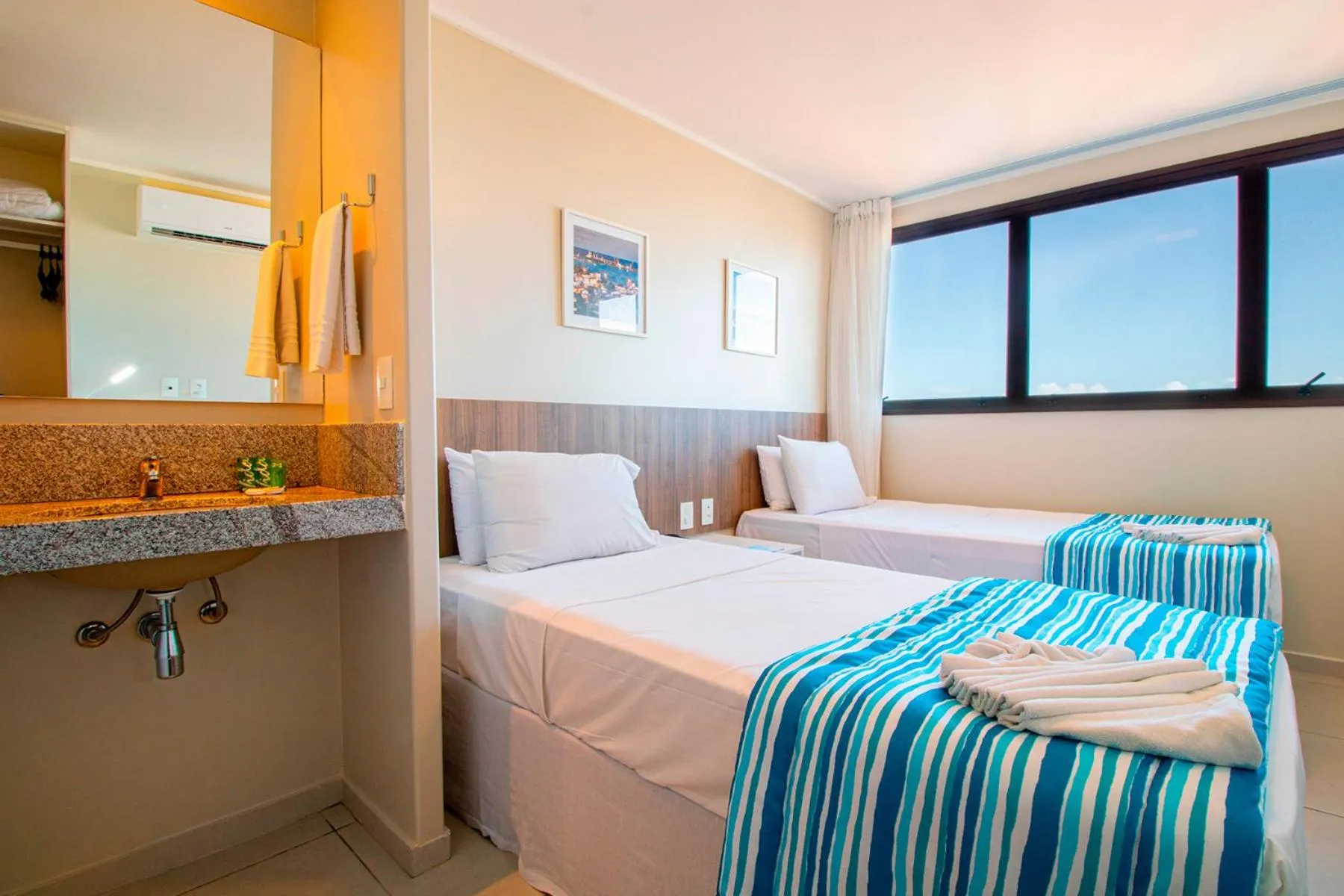 Bedroom, Bed in Acqua Inn Maceió Ponta Verde