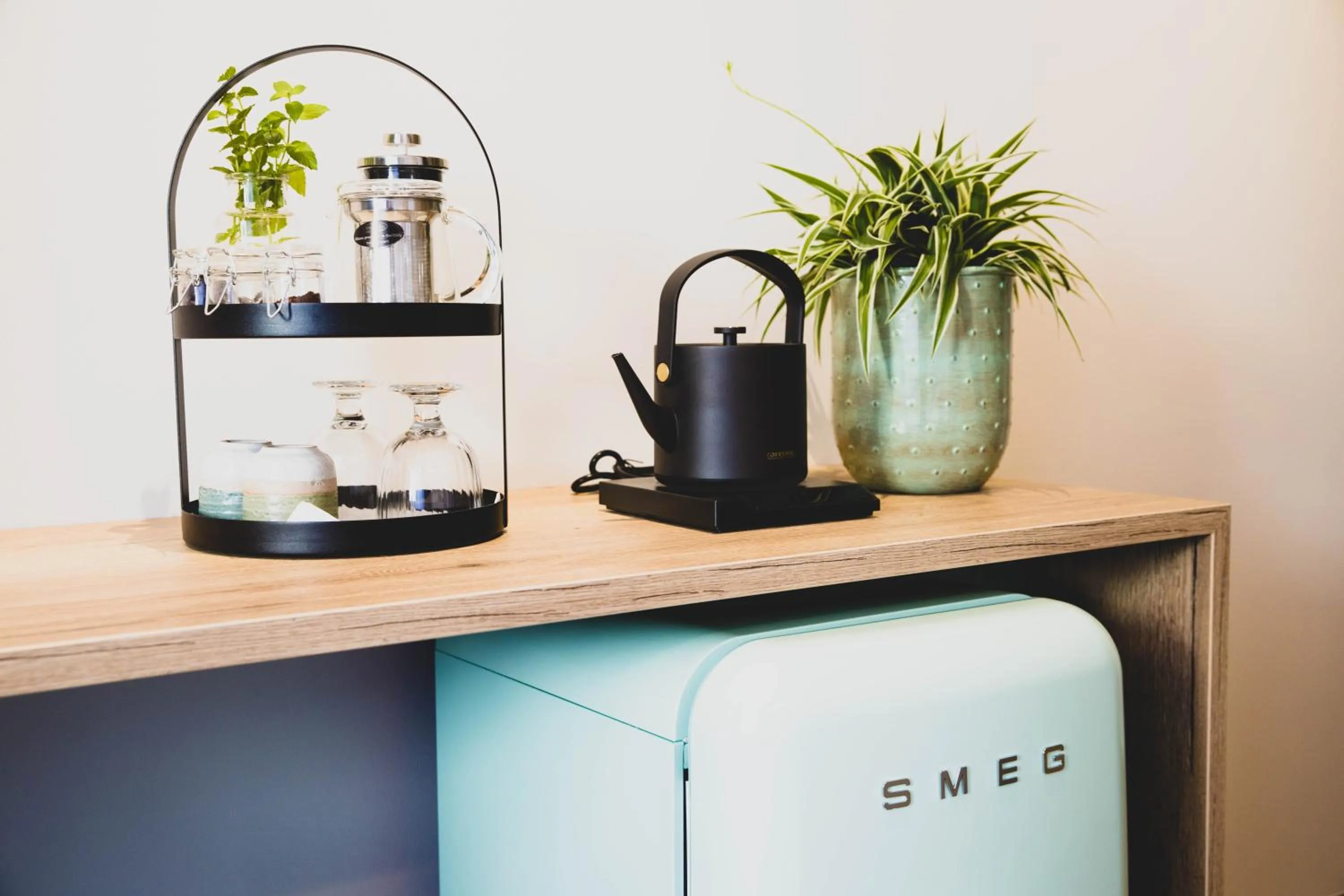 Coffee/tea facilities in The Kepos Hotel Erlangen