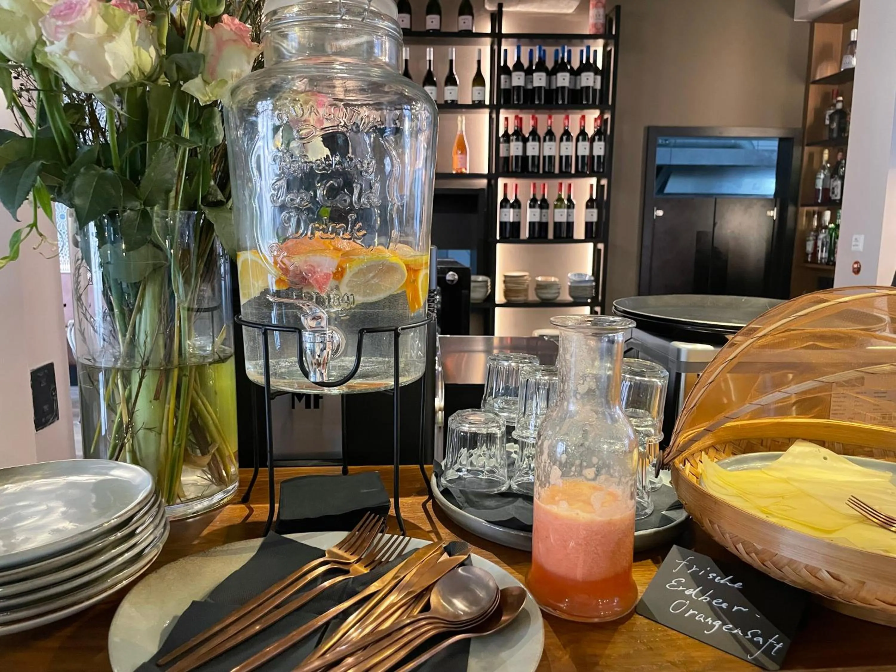 Restaurant/places to eat in The Kepos Hotel Erlangen