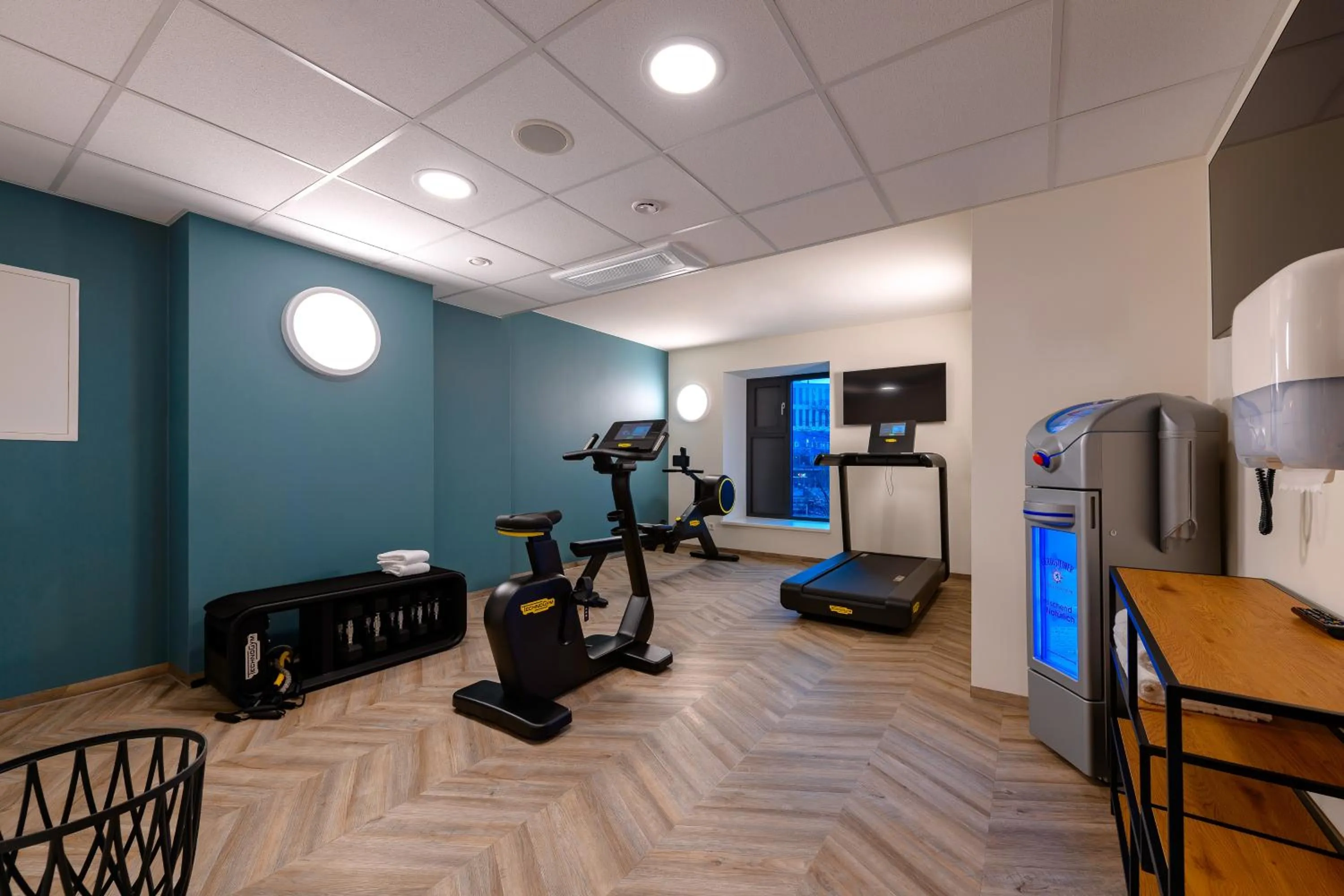 Fitness centre/facilities in Aparthotel Adagio Access Kiel City