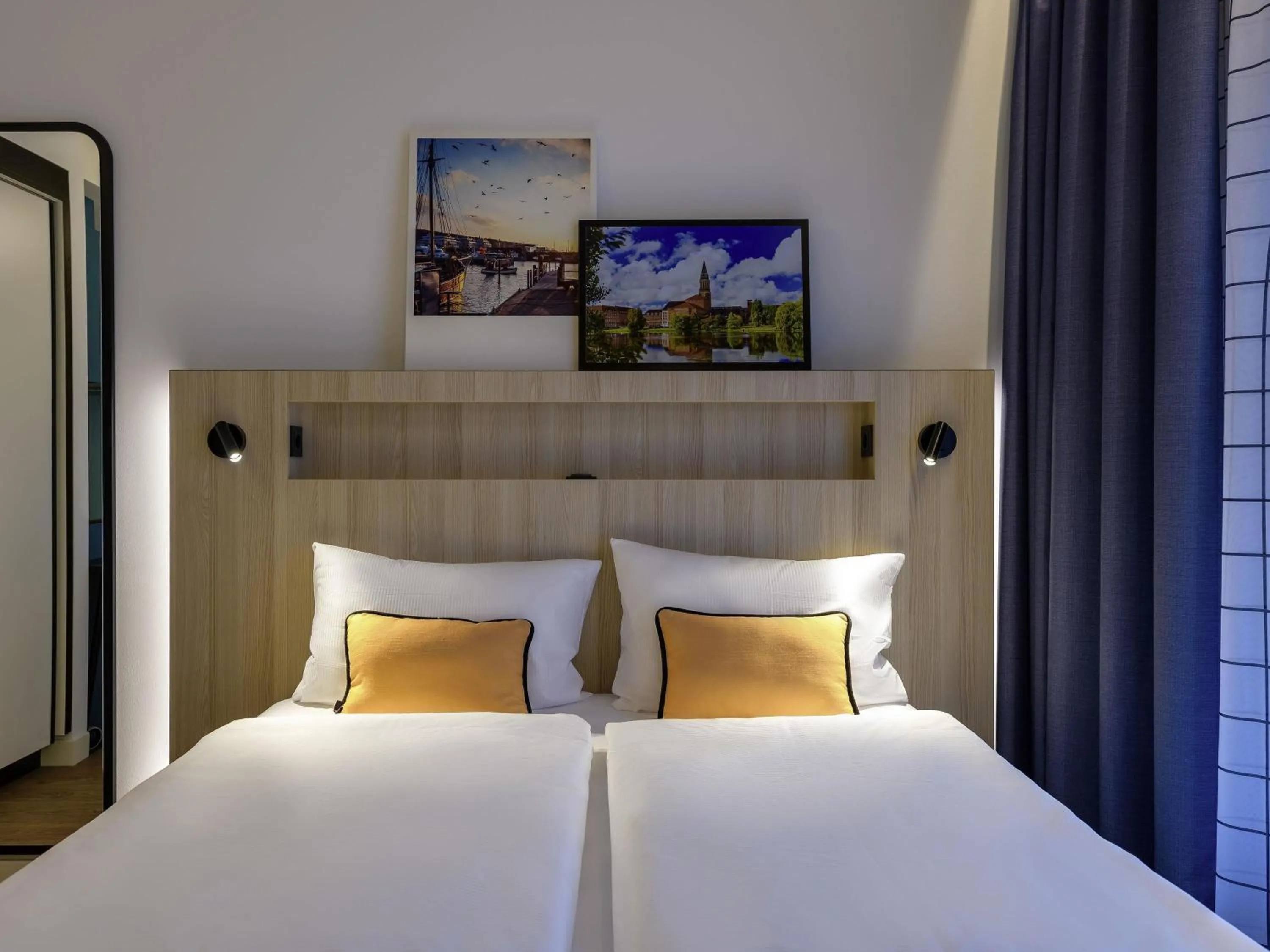 Bedroom, Bed in Aparthotel Adagio Access Kiel City