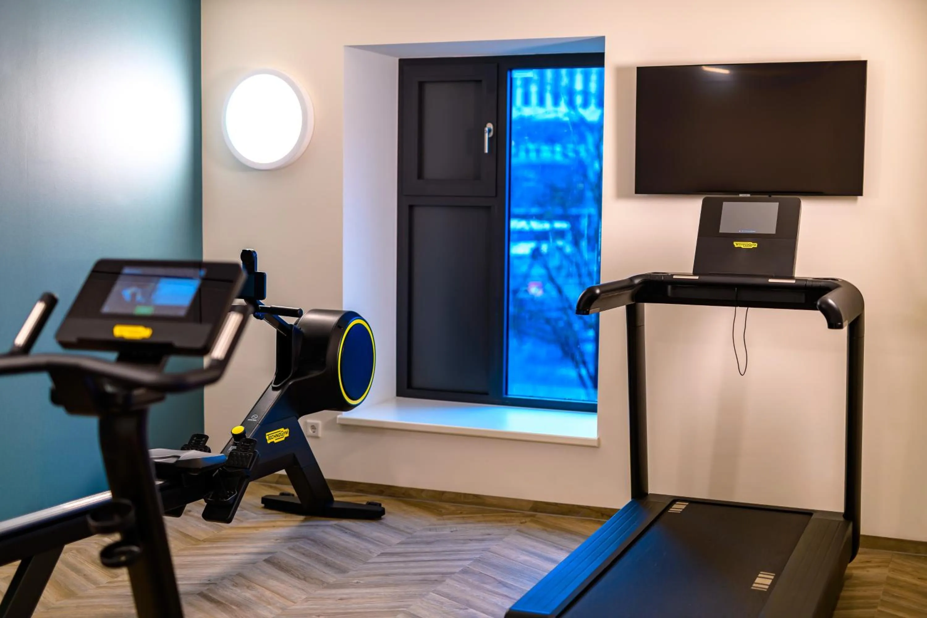 Fitness centre/facilities in Aparthotel Adagio Access Kiel City