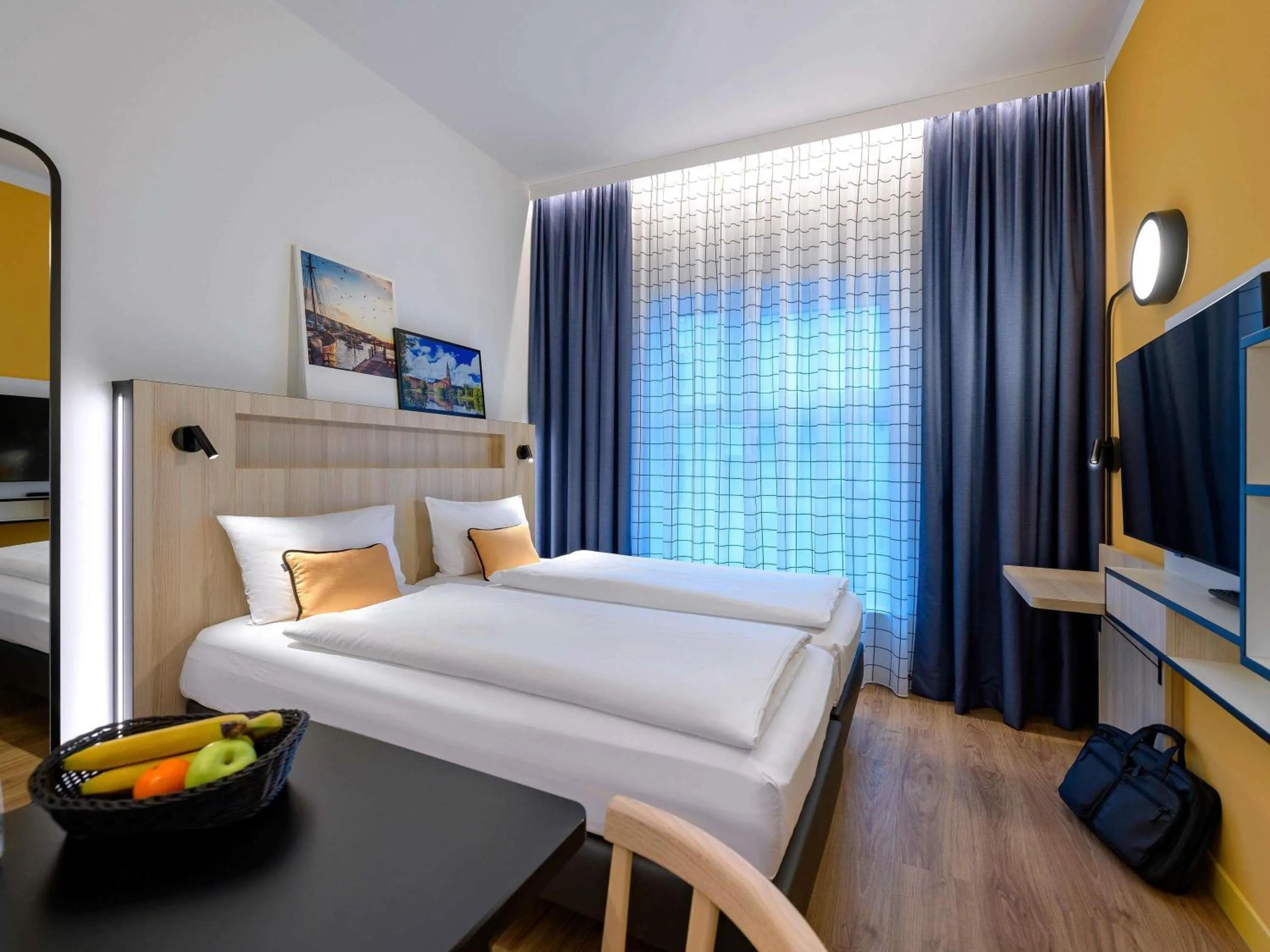 Bedroom, Bed in Aparthotel Adagio Access Kiel City