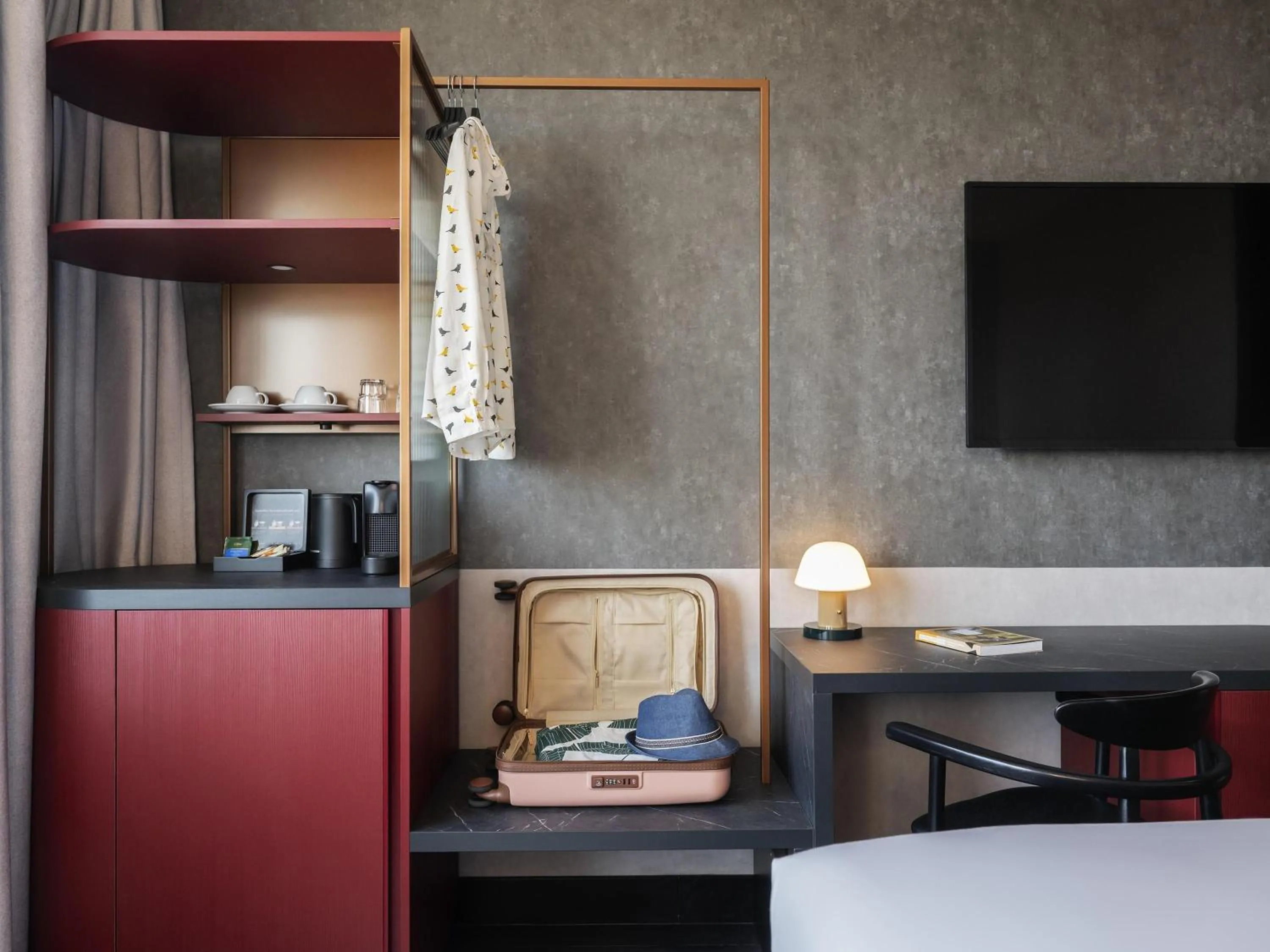 Bedroom, Bed in Tribe Amsterdam City