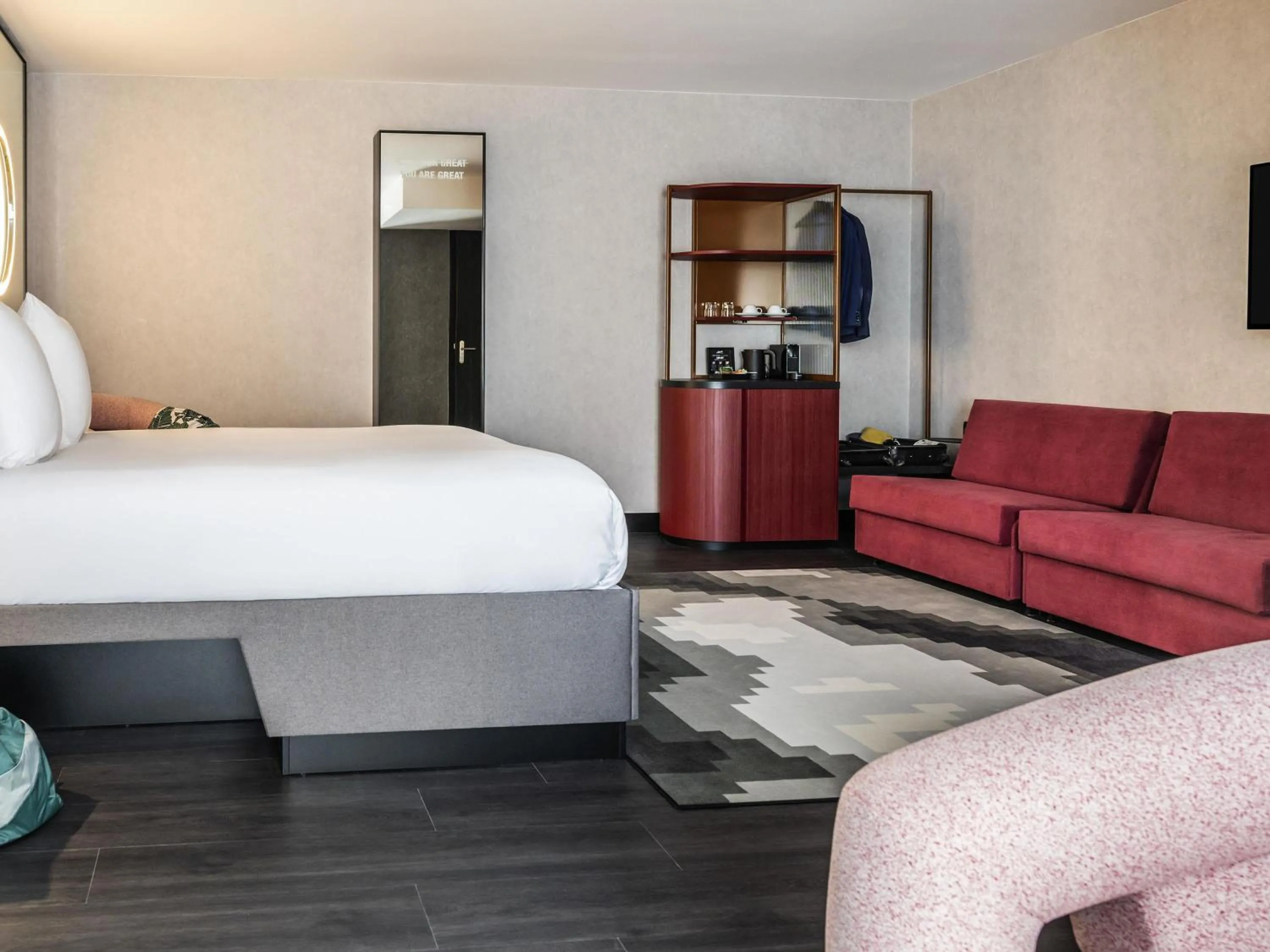 Bedroom, Bed in Tribe Amsterdam City