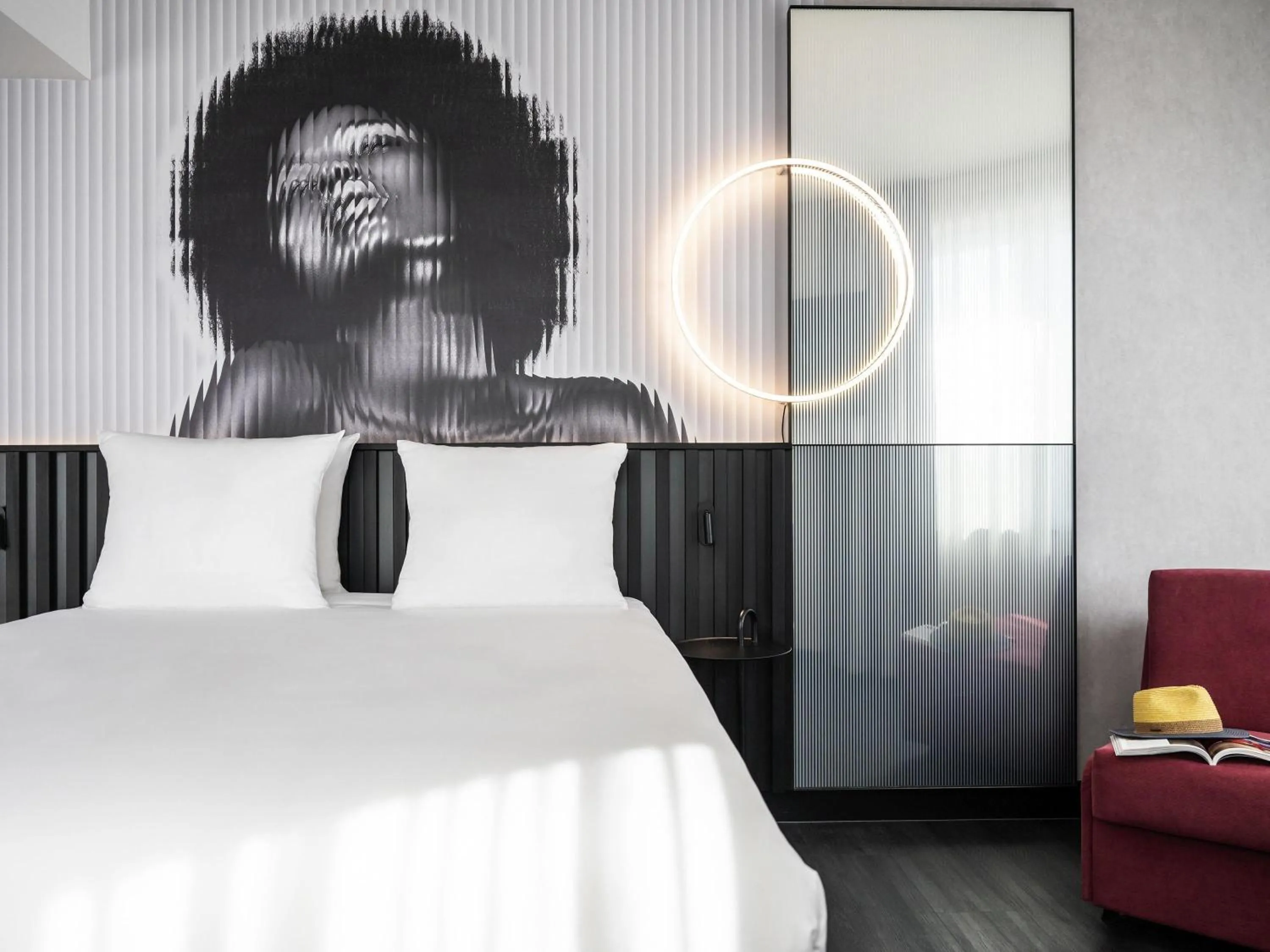 Bedroom, Bed in Tribe Amsterdam City