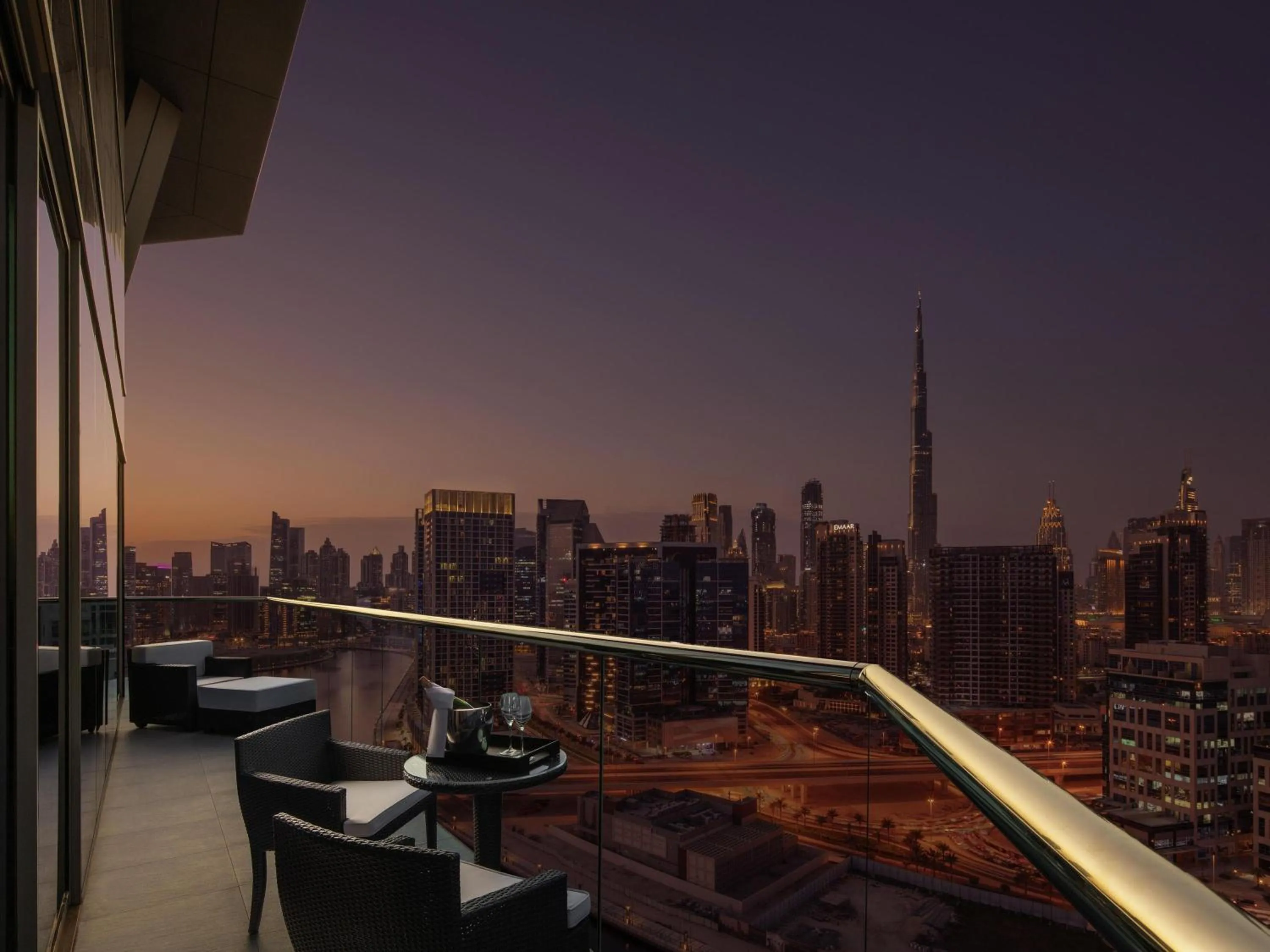 Bedroom in Hyde Hotel Dubai