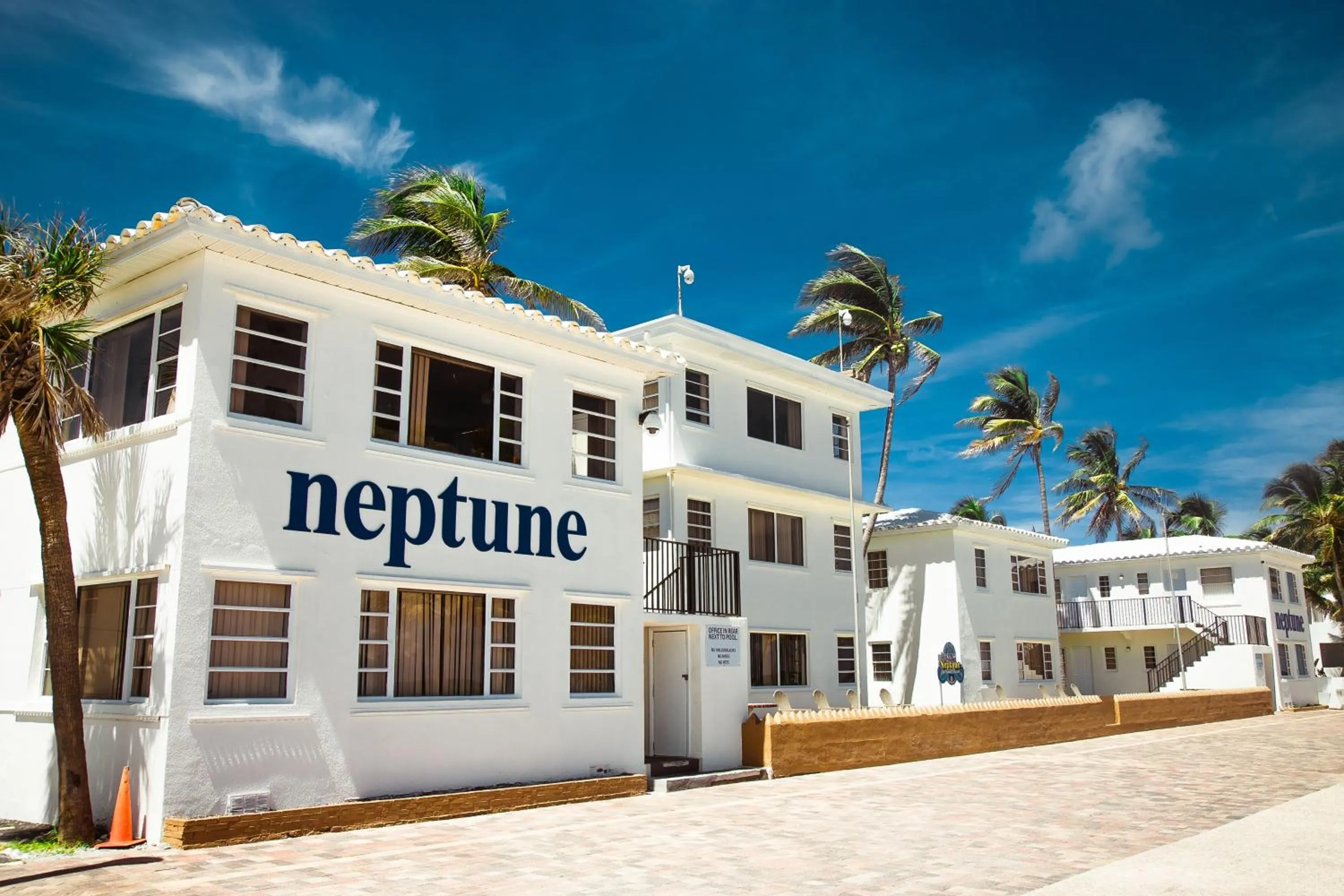 Street view in Neptune Oceanfront Rentals
