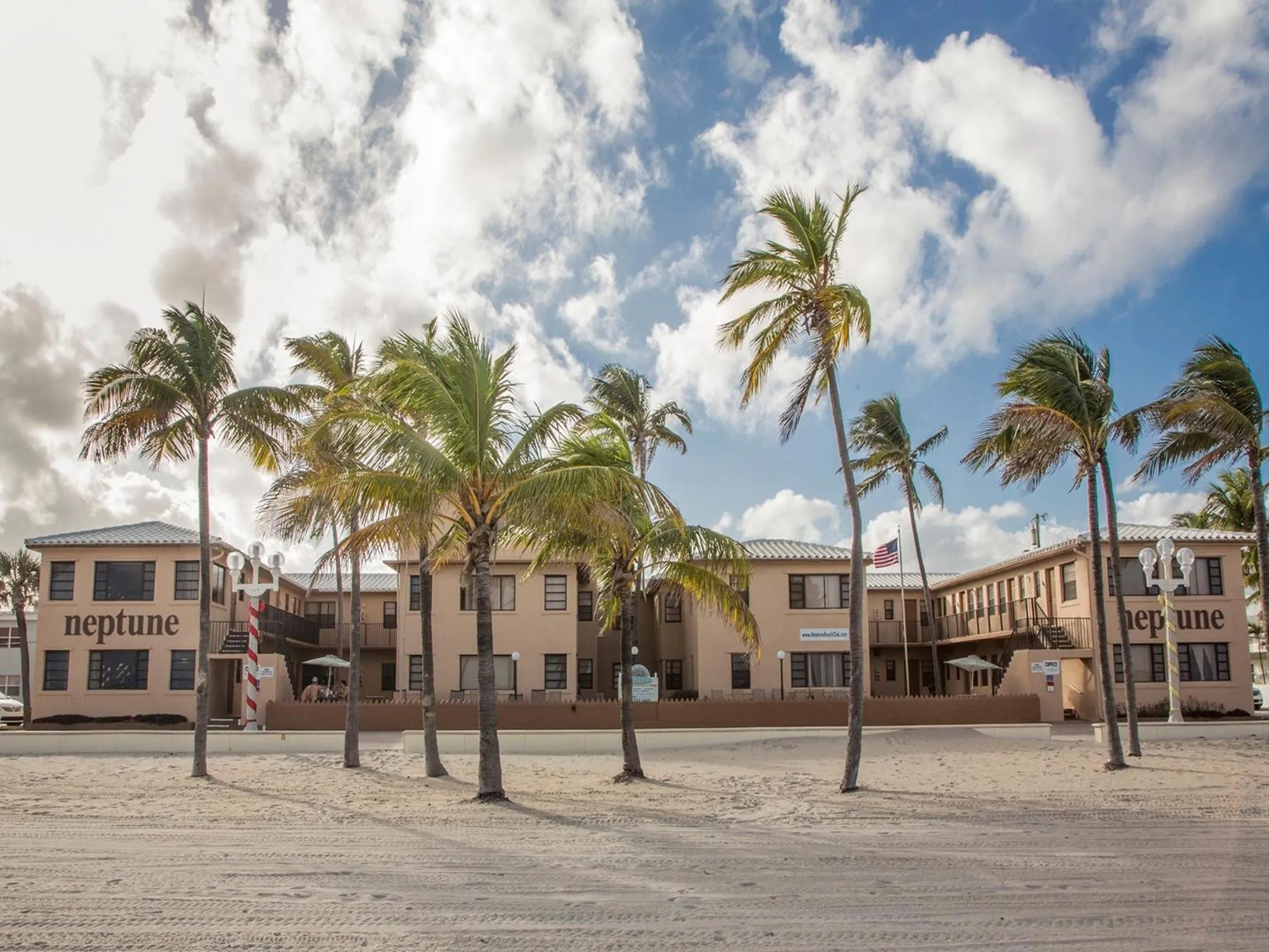 Bird's eye view in Neptune Oceanfront Rentals