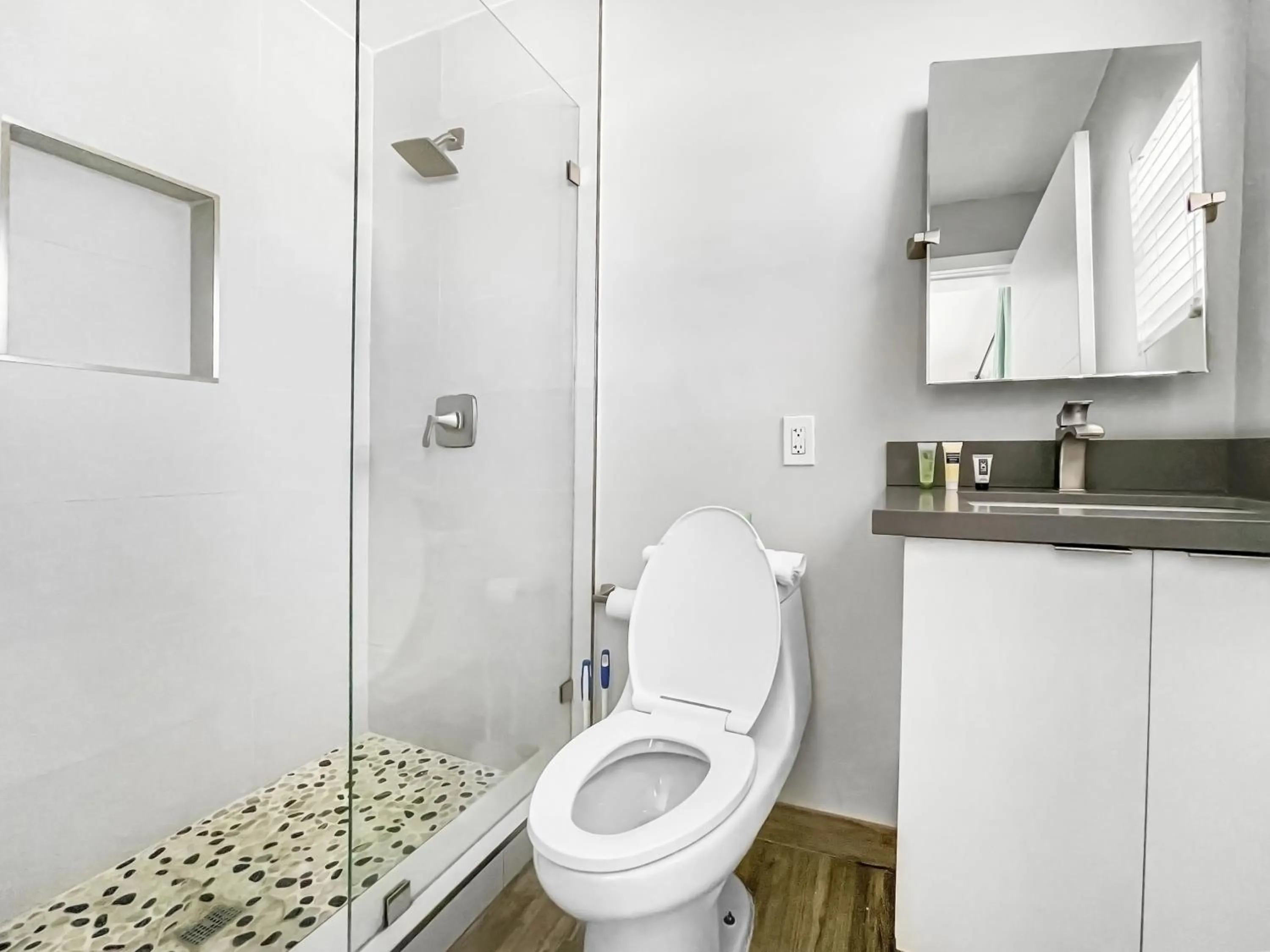 Bathroom in Neptune Oceanfront Rentals