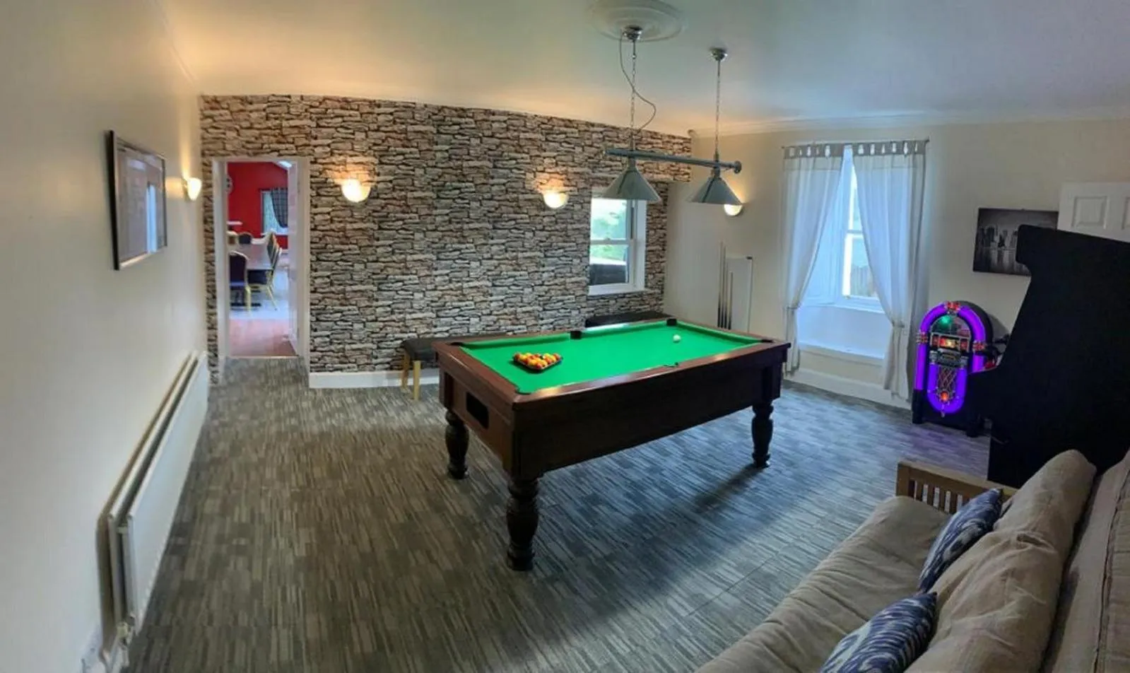 Game Room in Belton House Holiday Home
