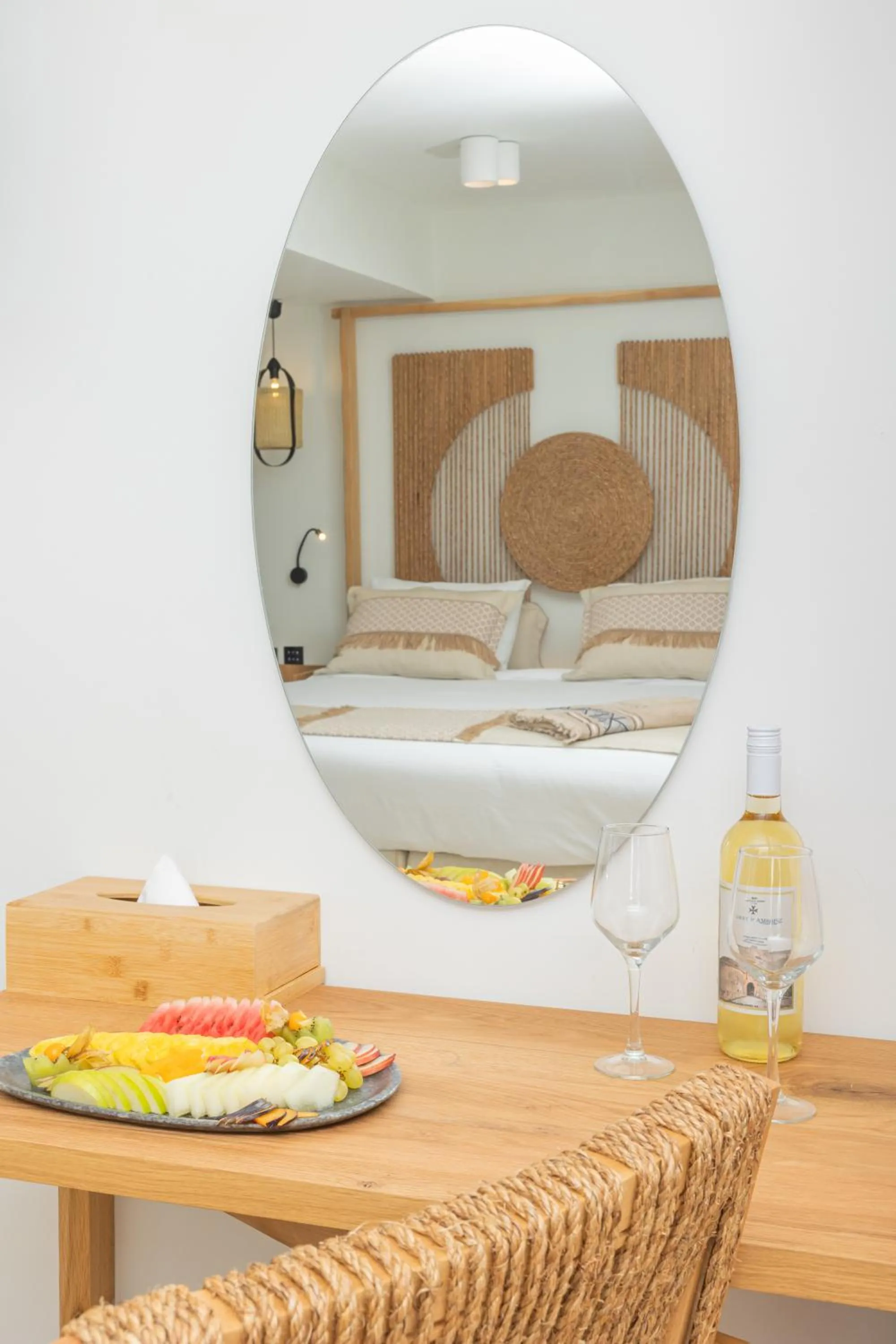 Decorative detail in Cabana Blu Hotel & Suites