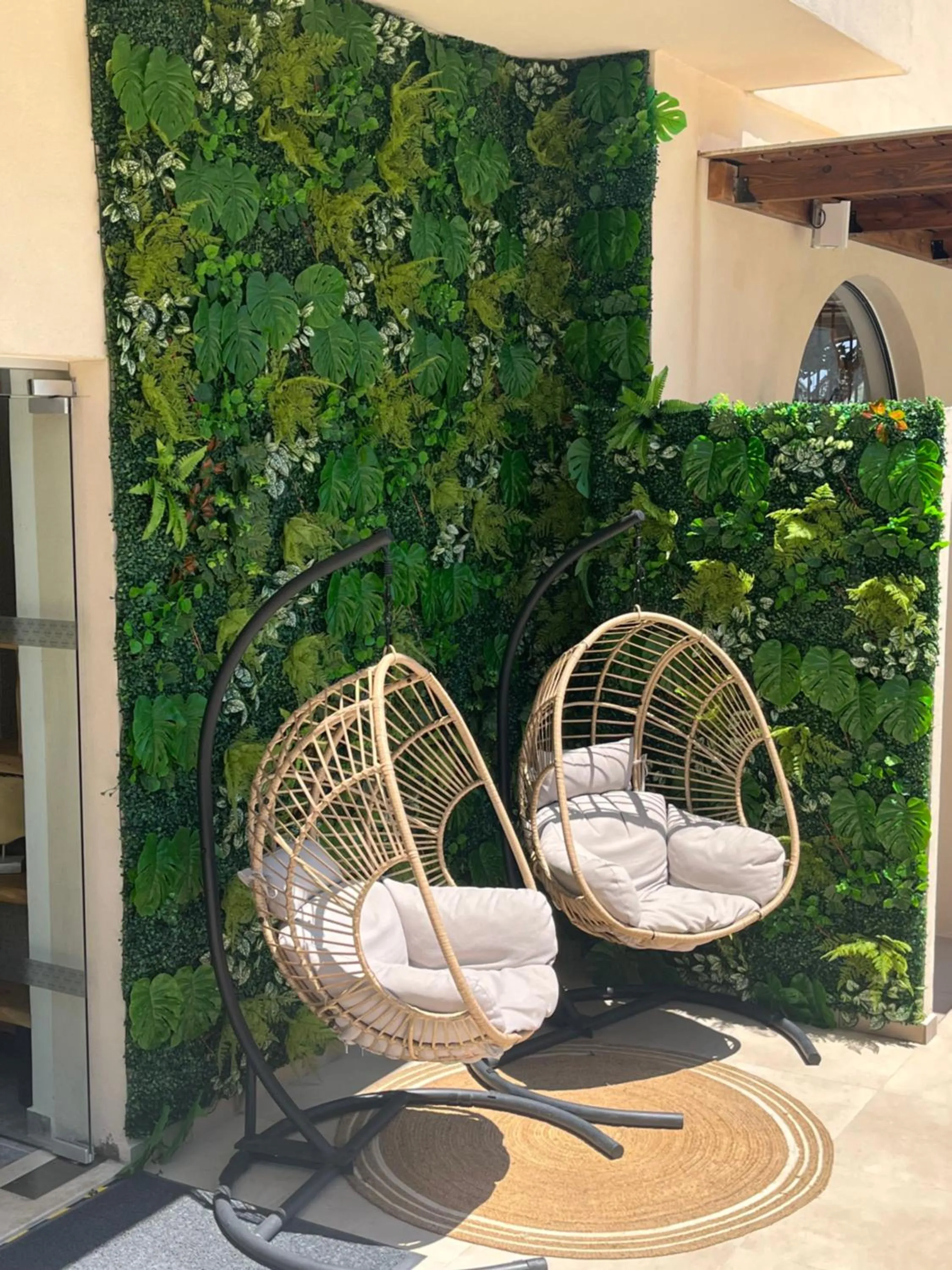 Decorative detail in Cabana Blu Hotel & Suites