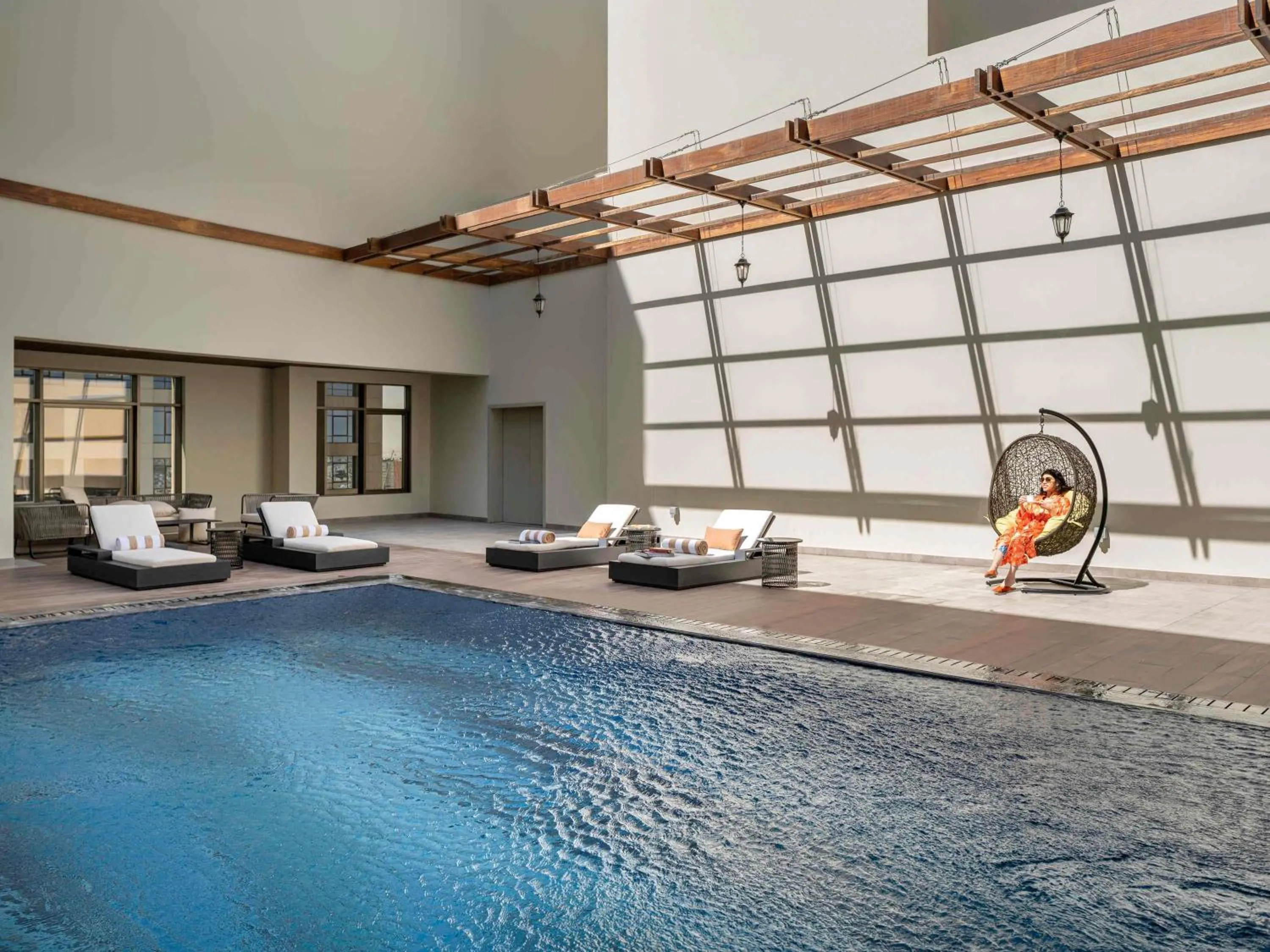 Lounge or bar in Movenpick Hotel and Residences Riyadh