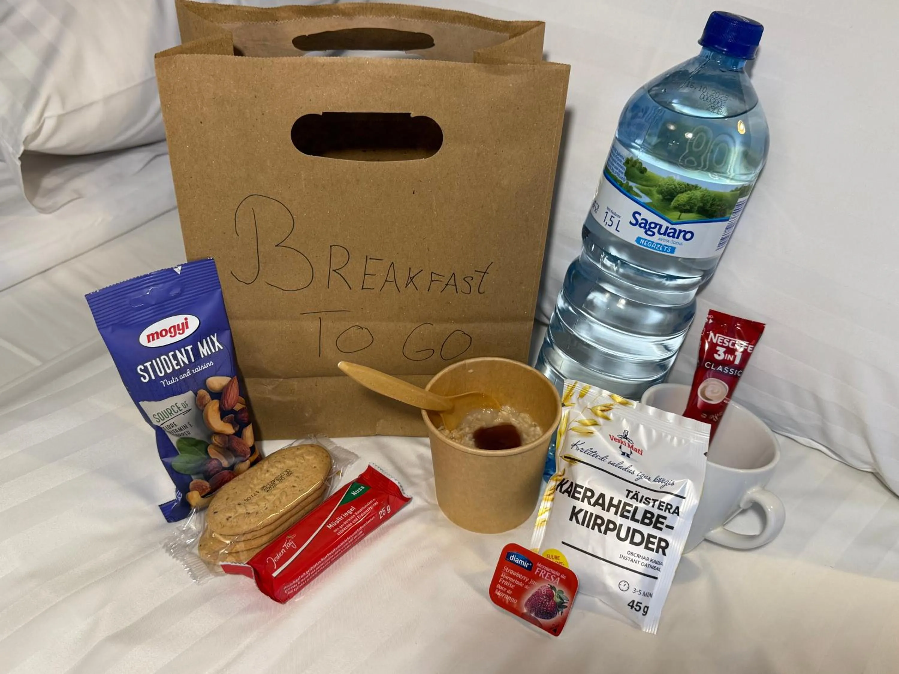 Breakfast in Fonnental Design Hotel Tallinn