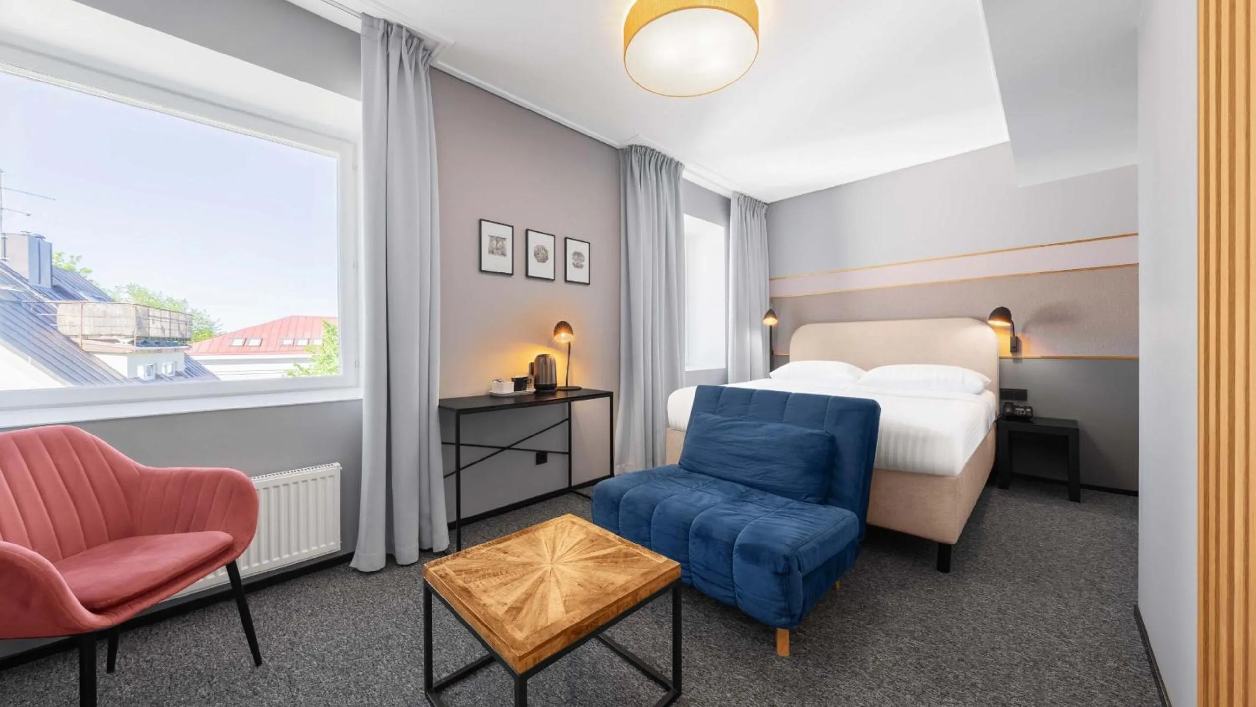 Bedroom, Bed in Fonnental Design Hotel Tallinn