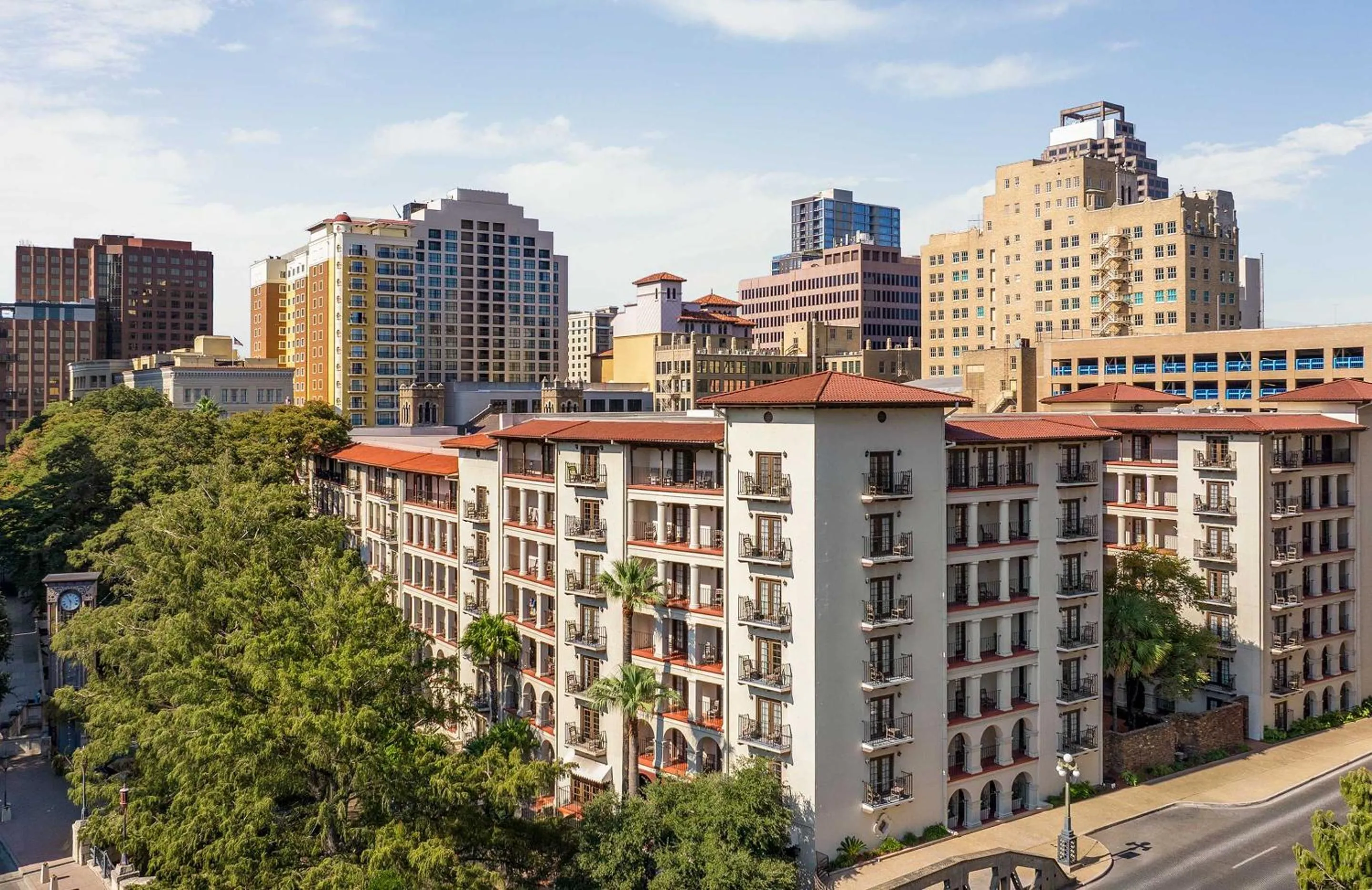 Bird's eye view in Omni La Mansion del Rio