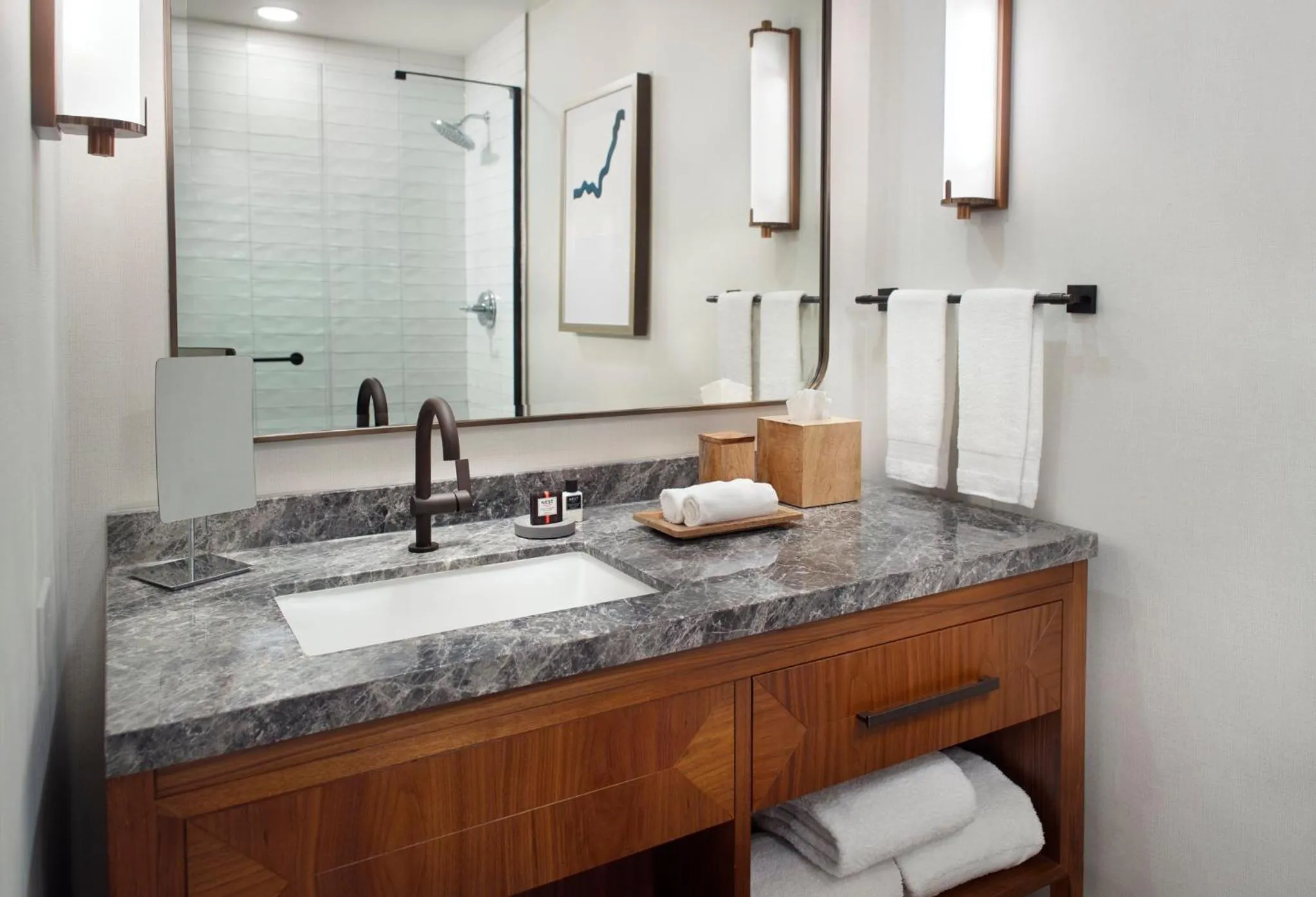 Bathroom in Omni La Mansion del Rio