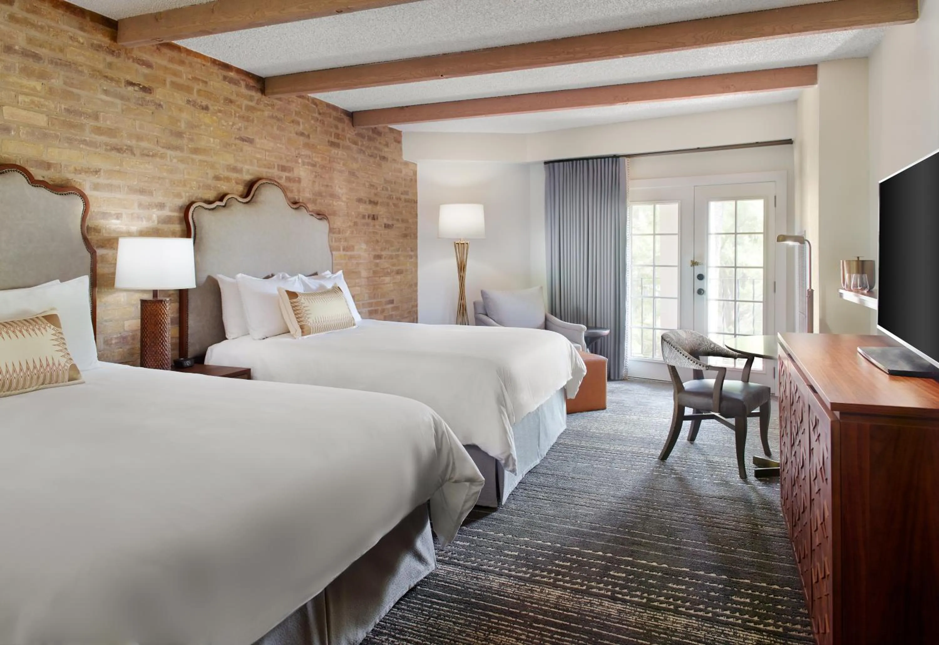 Premier Room, 2 Queen Beds, Riverview in Omni La Mansion del Rio