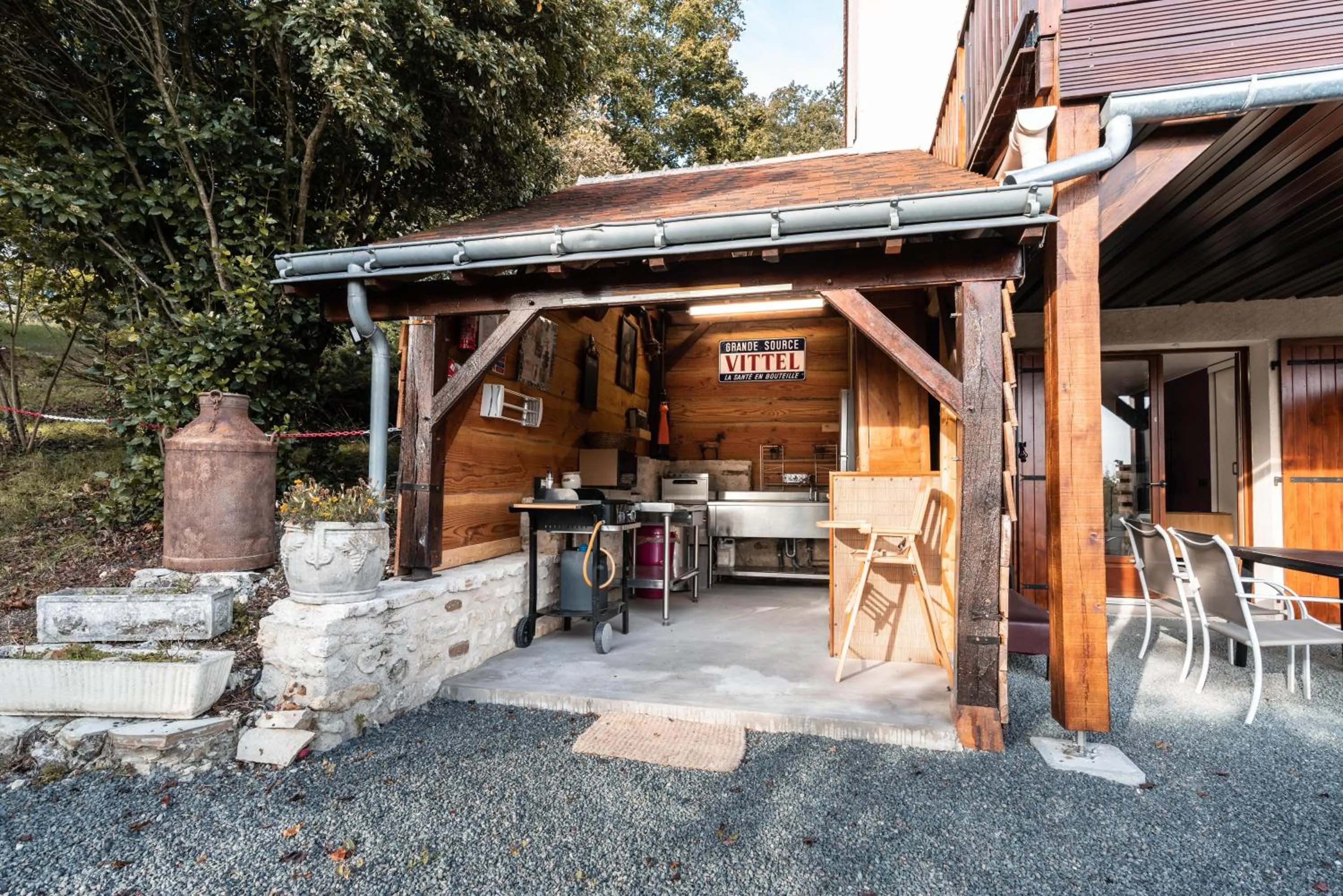 Patio in La Maison au Bord du Lac