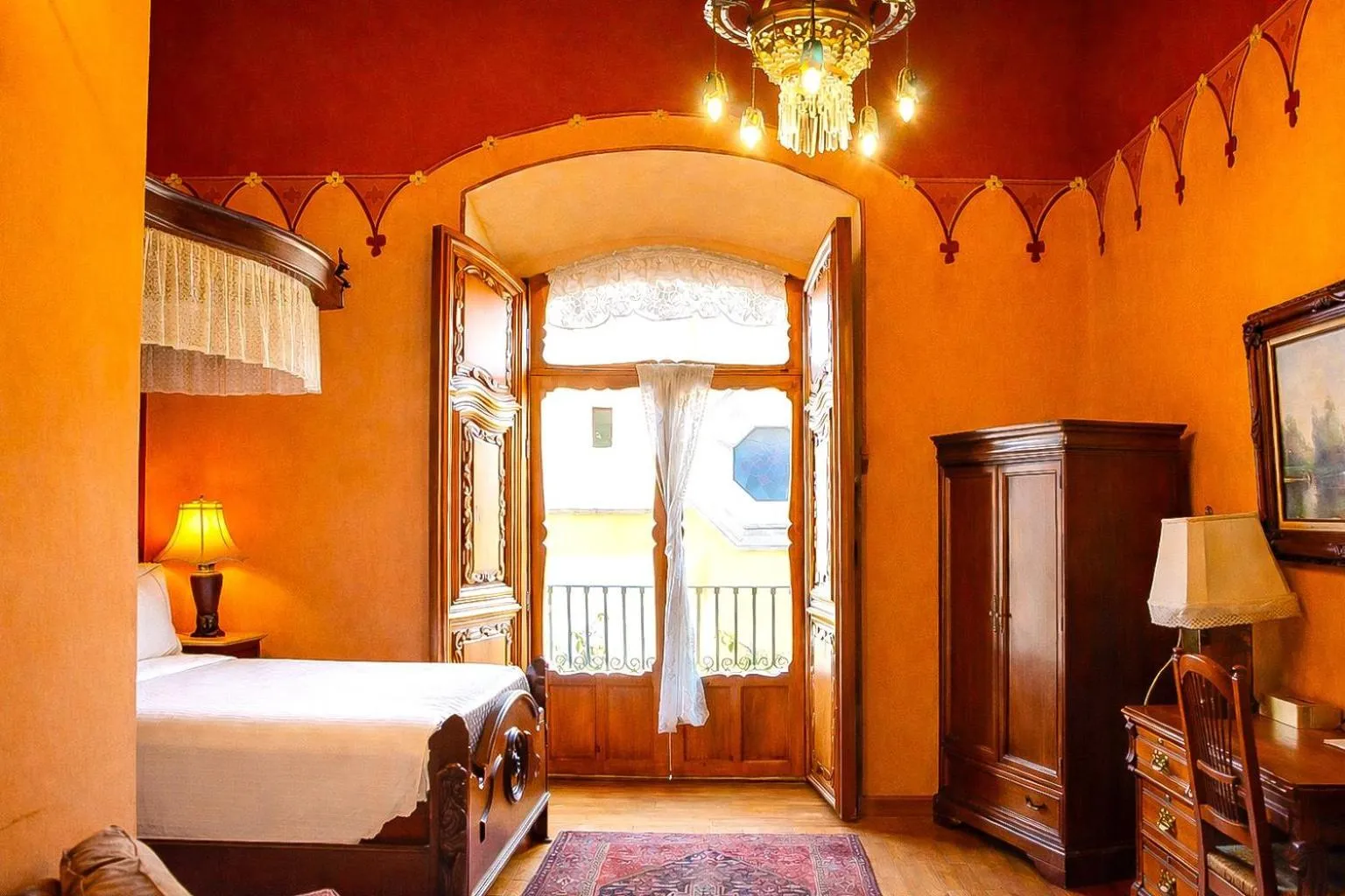 Photo of the whole room, Bed in La Casa de la Marquesa