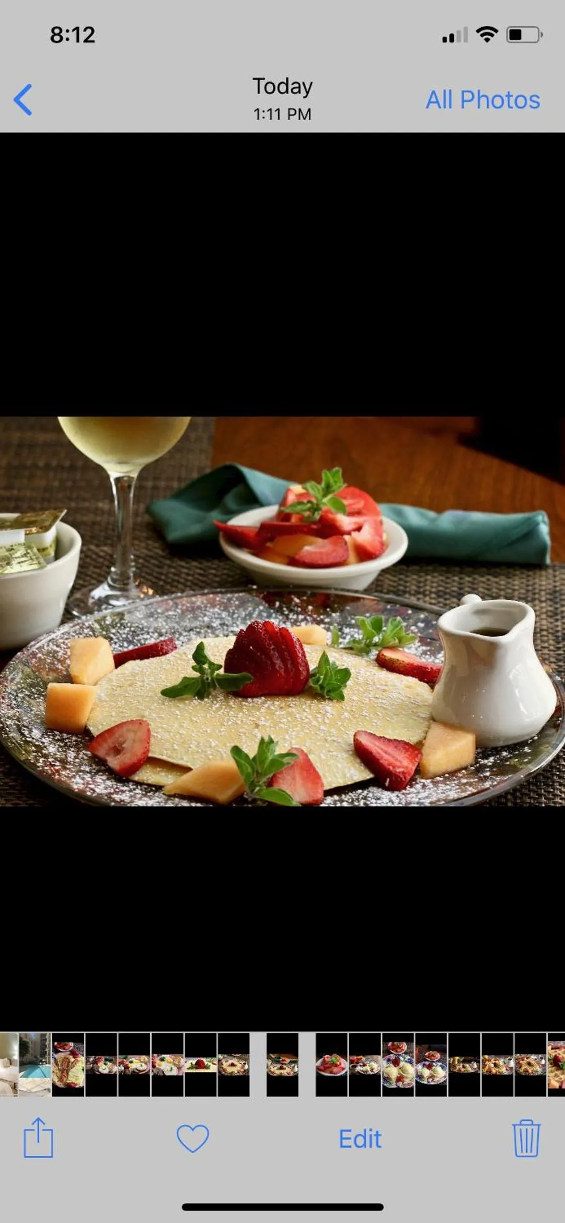 Breakfast in Highlands Inn