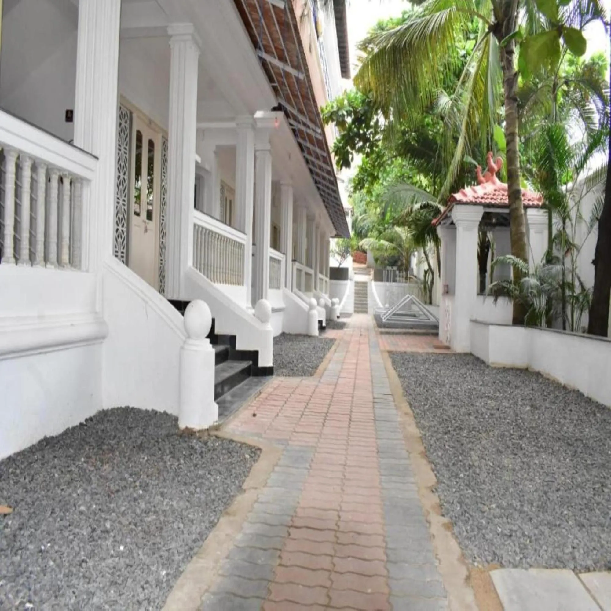 Facade/entrance in Lillywoods Zac Beach Resort, Calangute