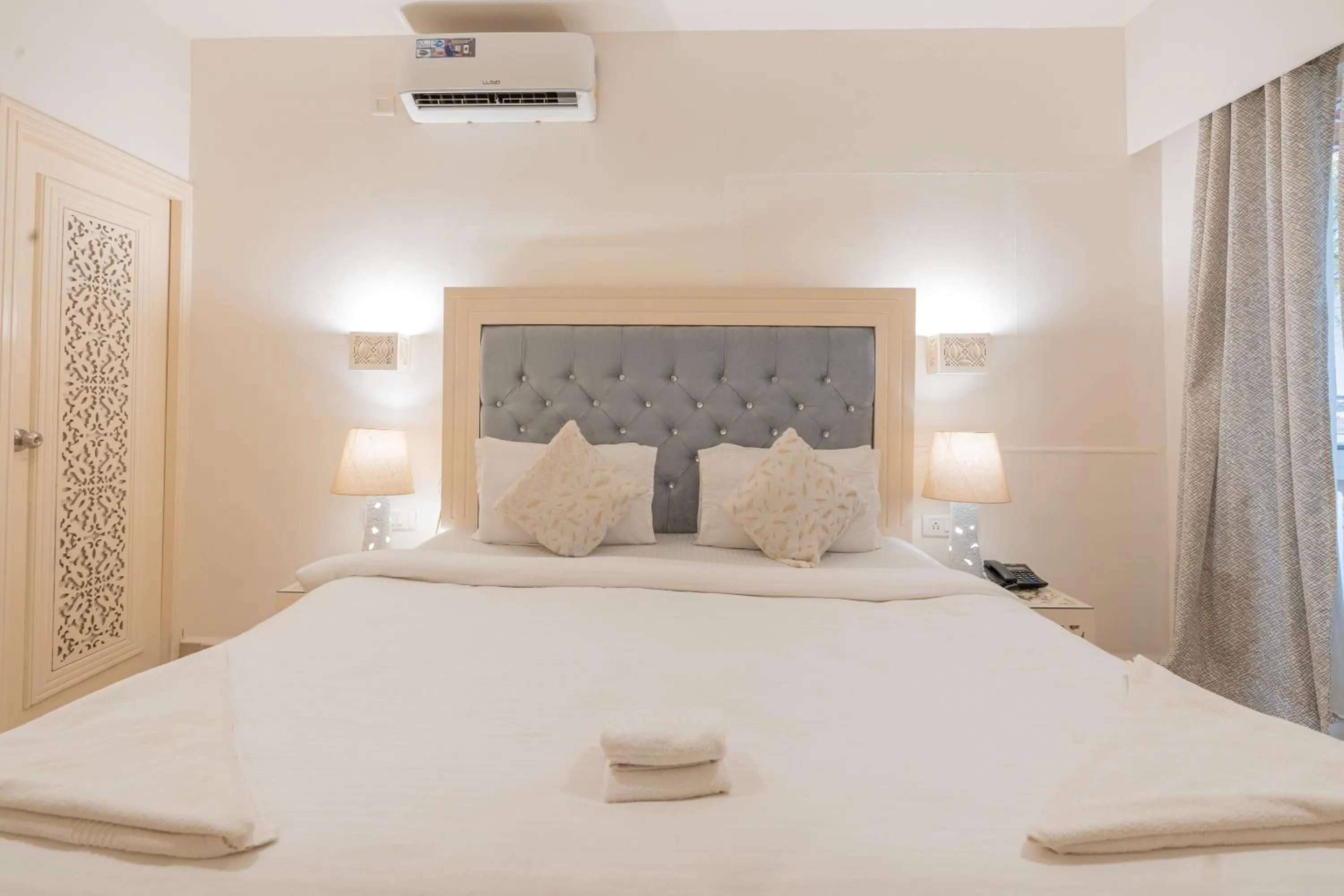 Bedroom in Lillywoods Zac Beach Resort, Calangute