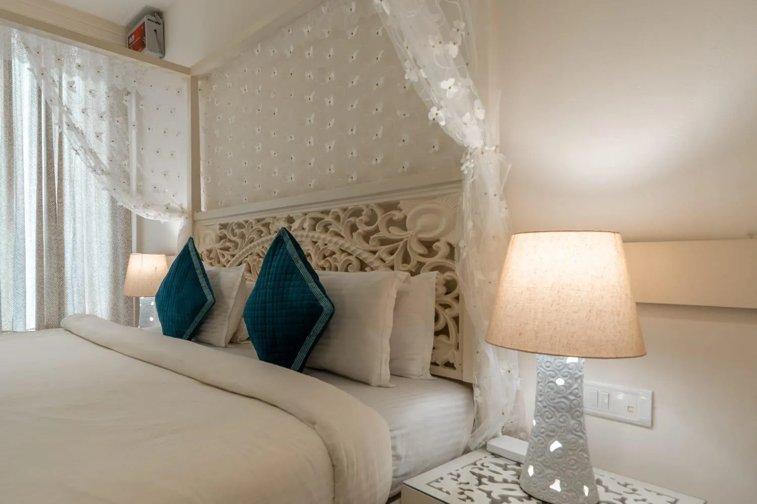 Bedroom in Lillywoods Zac Beach Resort, Calangute