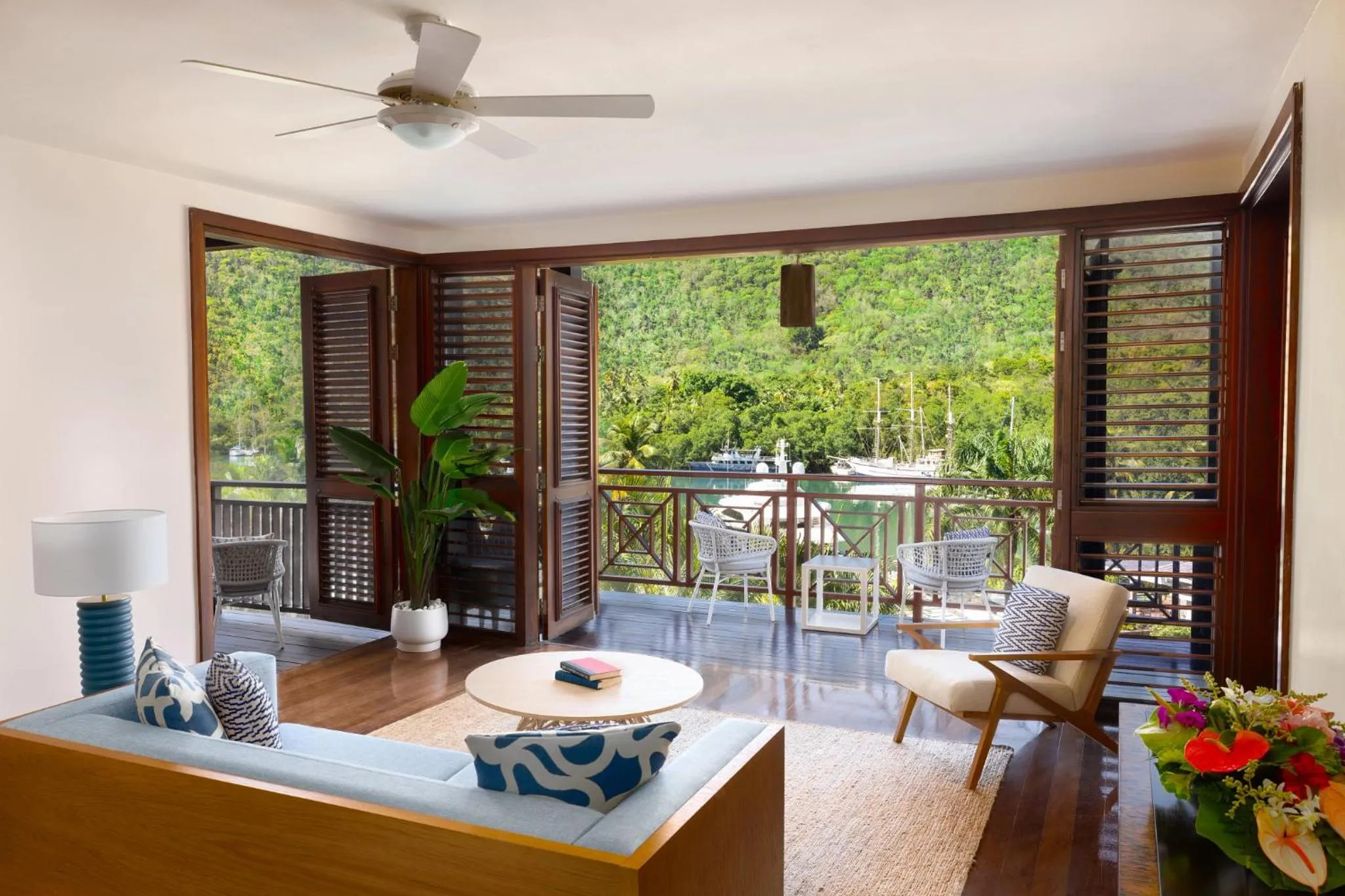 Balcony/Terrace in Zoetry Marigot Bay - All Inclusive