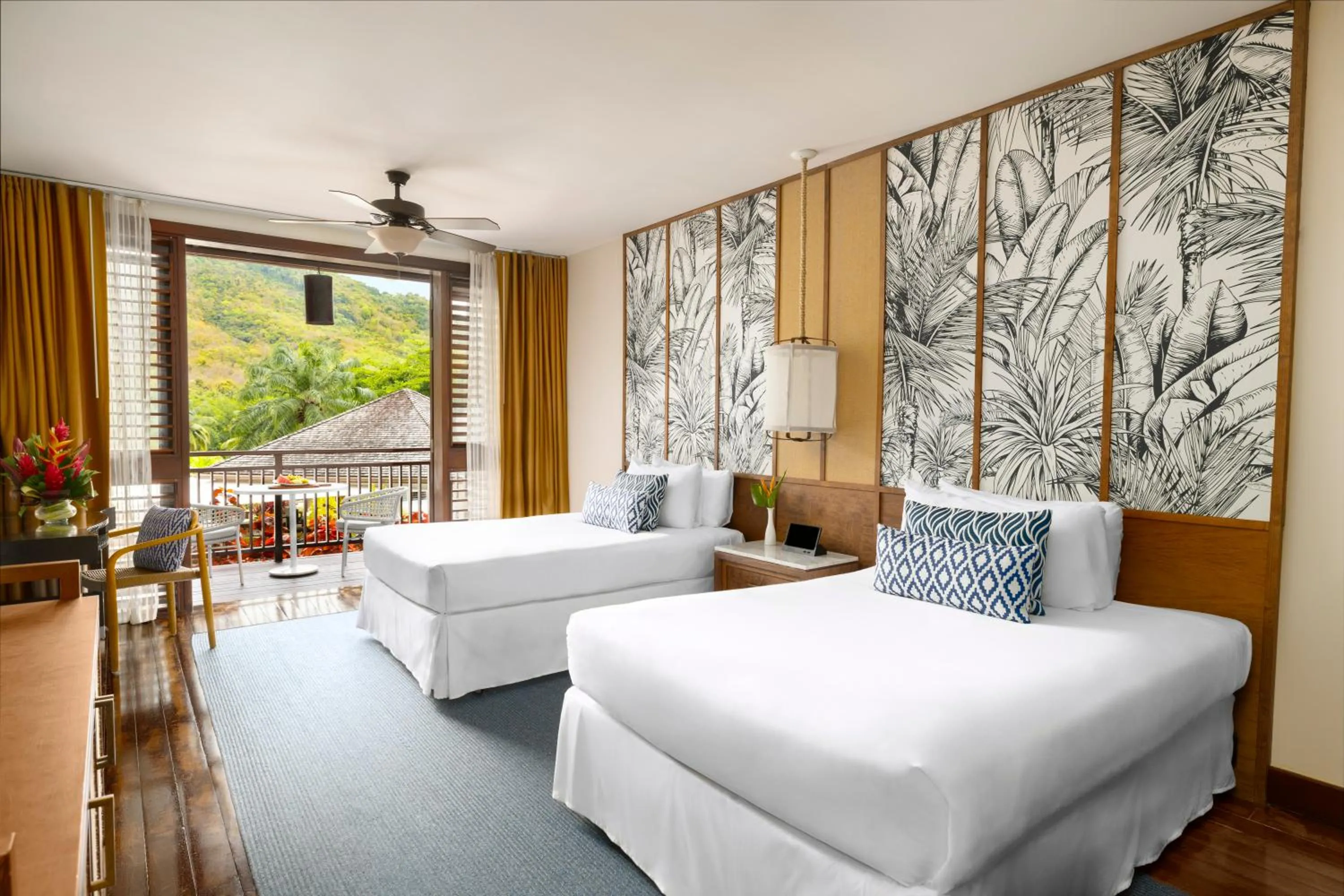 Bedroom, Bed in Zoetry Marigot Bay - All Inclusive